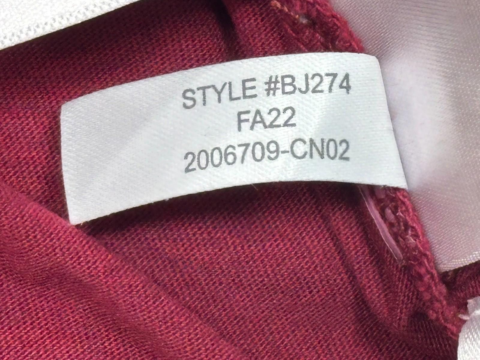 J.Crew J Crew 1/4 Button Broken In Long Sleeve T-Shirt Red Men's XL Size US XL / EU 56 / 4 - 5 Thumbnail