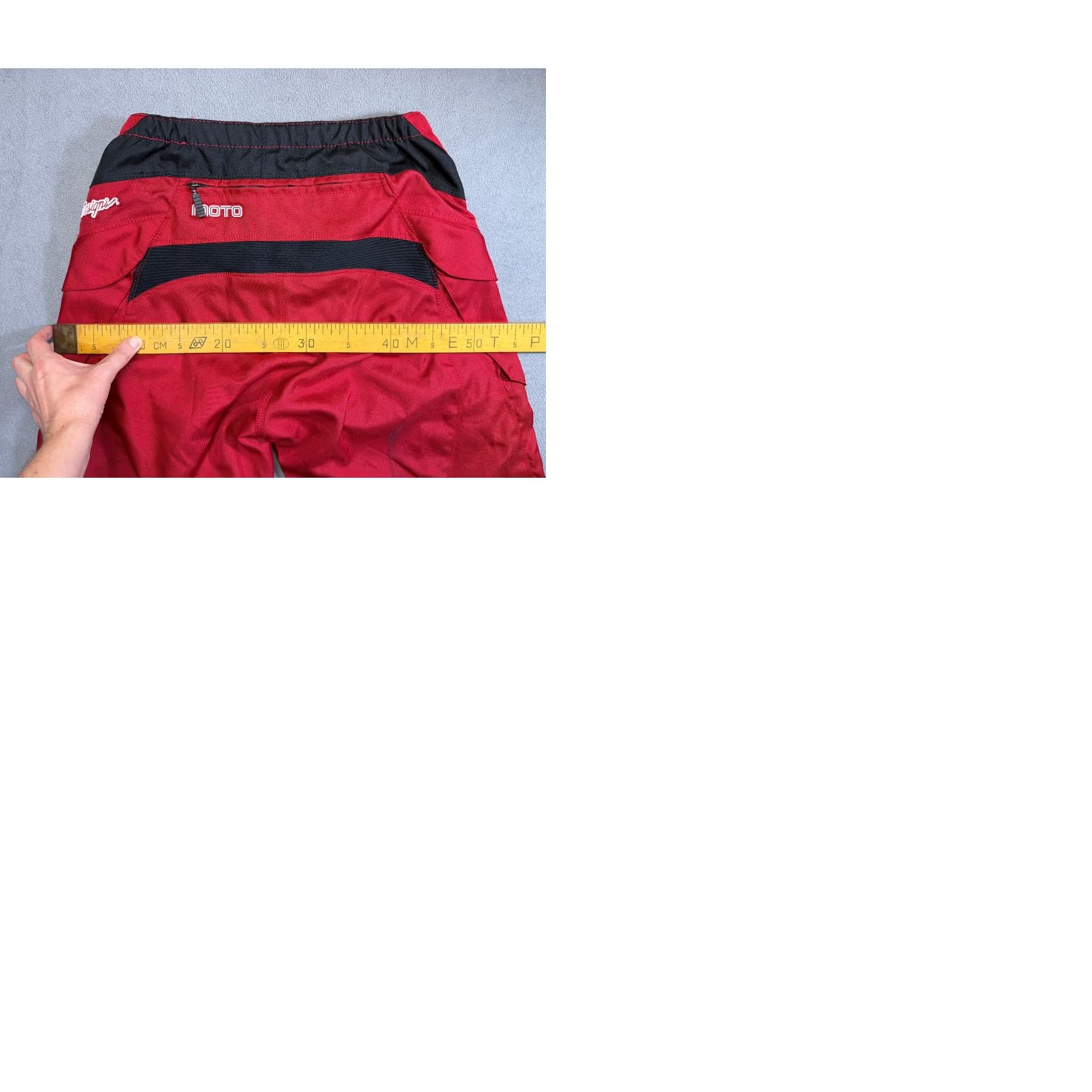 Vintage Troy Lee Designs Red moto shorts mens 32'' Biker Shirt Mens Red 32 Size US 32 / EU 48 - 11 Thumbnail