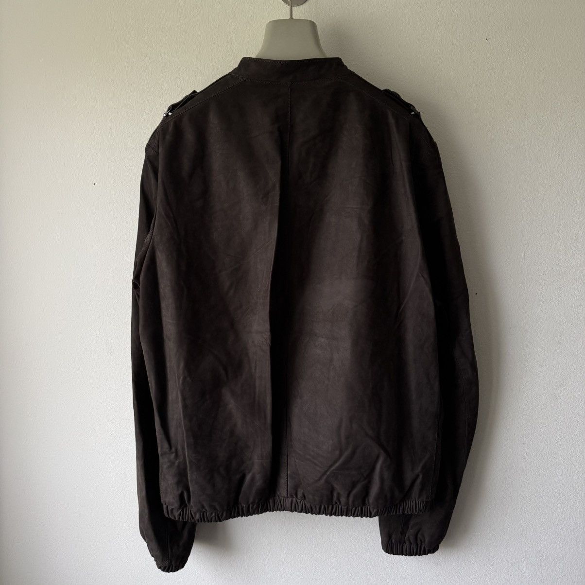 Prada Prada SS2007 Brown Nubuck Leather Bomber Jacket Size US M / EU 48-50 / 2 - 6 Thumbnail