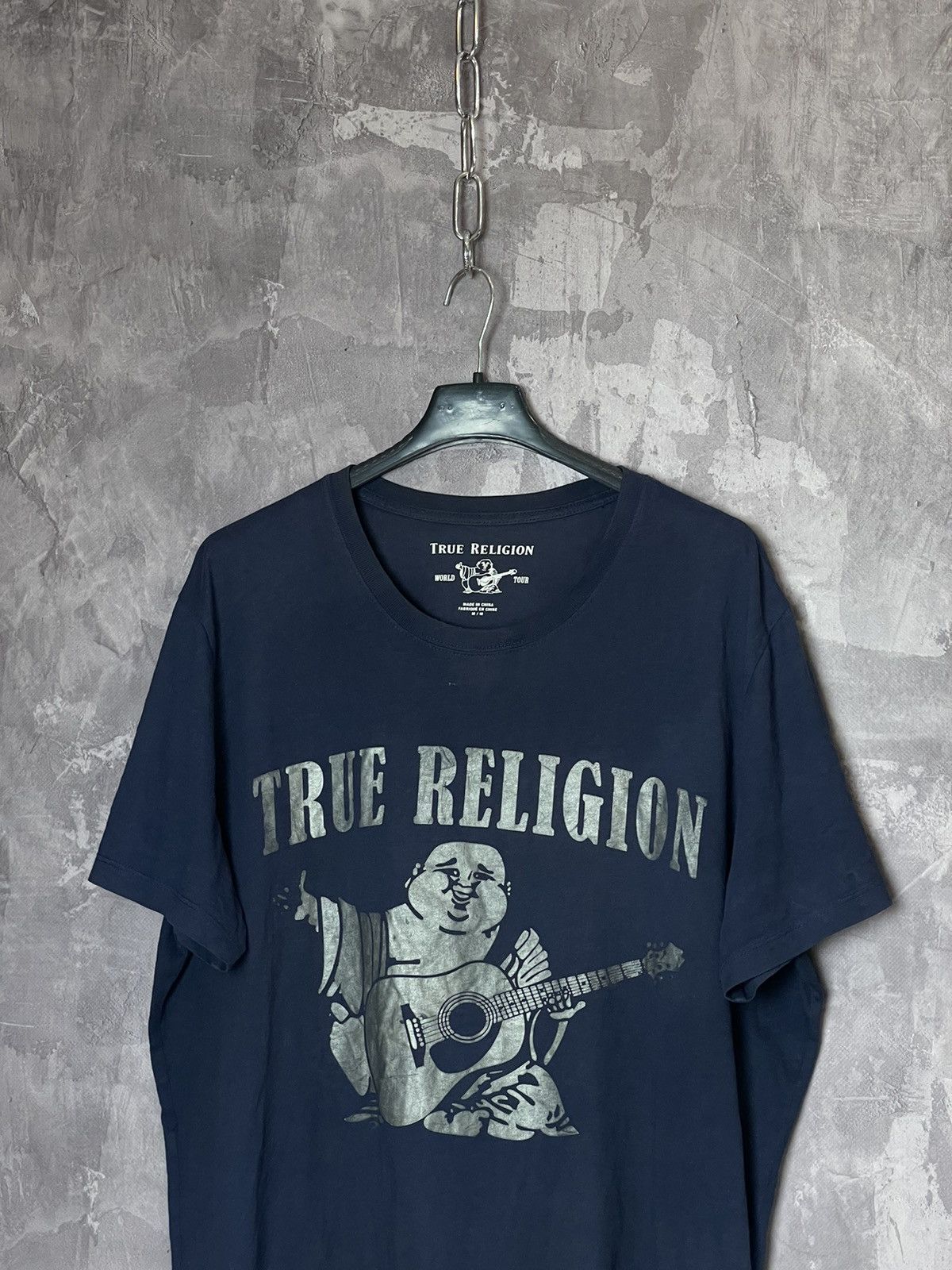 Japanese Brand × True Religion × Vintage Vintage 2000s True Religion Buddha Graphic T Shirt Size US M / EU 48-50 / 2 - 2 Thumbnail