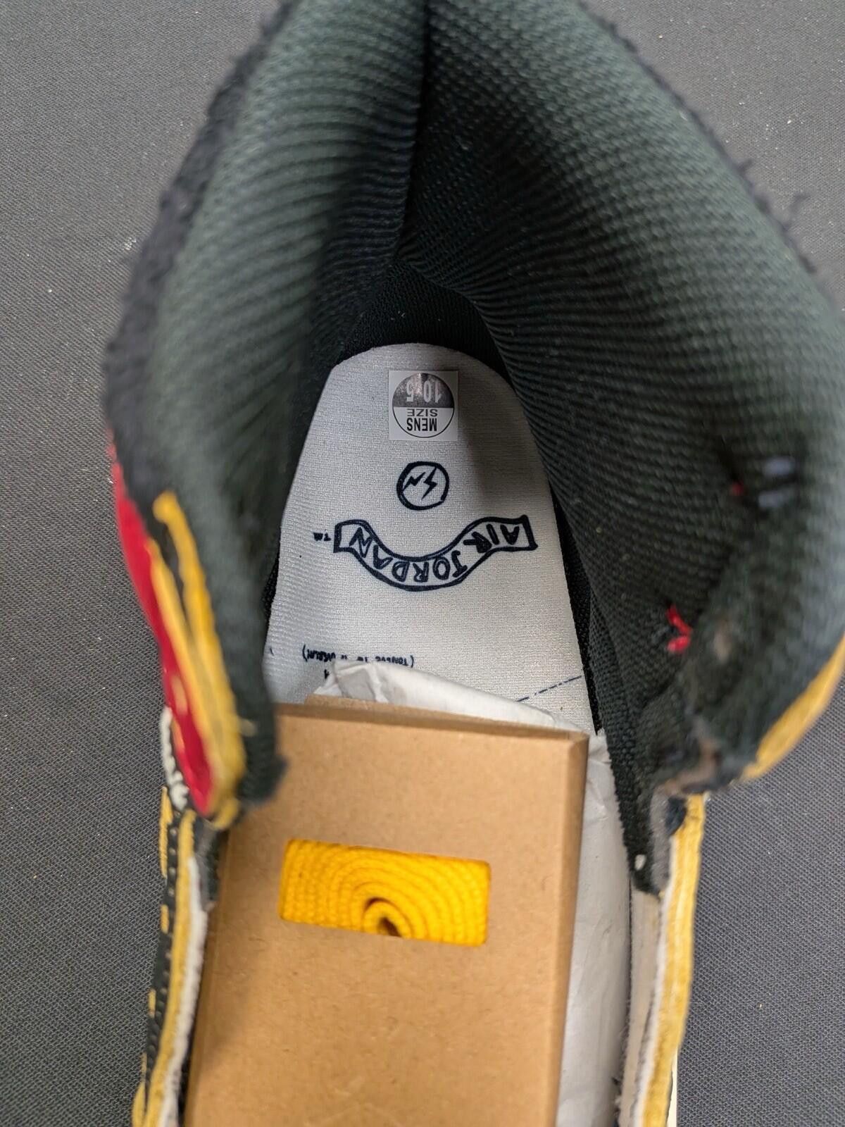 Jordan Brand Nike Air Jordan 1 RTR HI OG Union LA x Fragment IO7847 002 Size US 10.5 / EU 43-44 - 5 Thumbnail