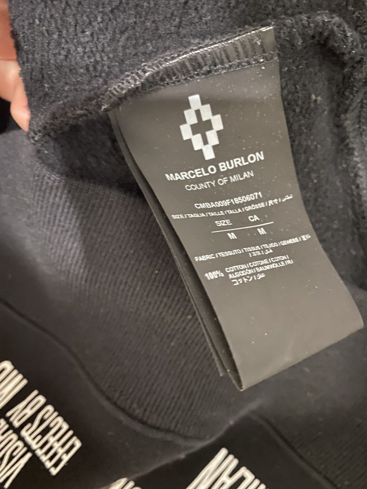 Marcelo Burlon Marcelo Burlon cinematic crewneck, size M/48, never worn Size US M / EU 48-50 / 2 - 3 Thumbnail