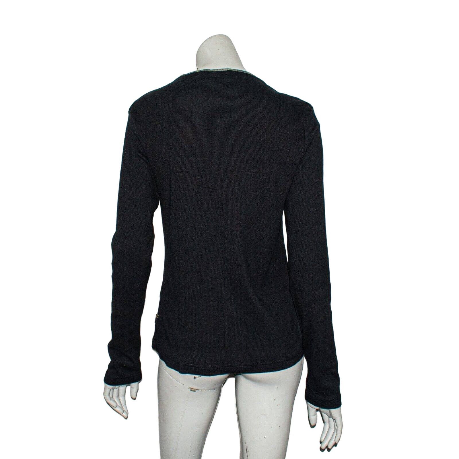 Just Cavalli JUST CAVALLI Split Neck Pullover Shirt in knit Size 54 Size XXL / US 16-18 / IT 52-54 - 4 Thumbnail