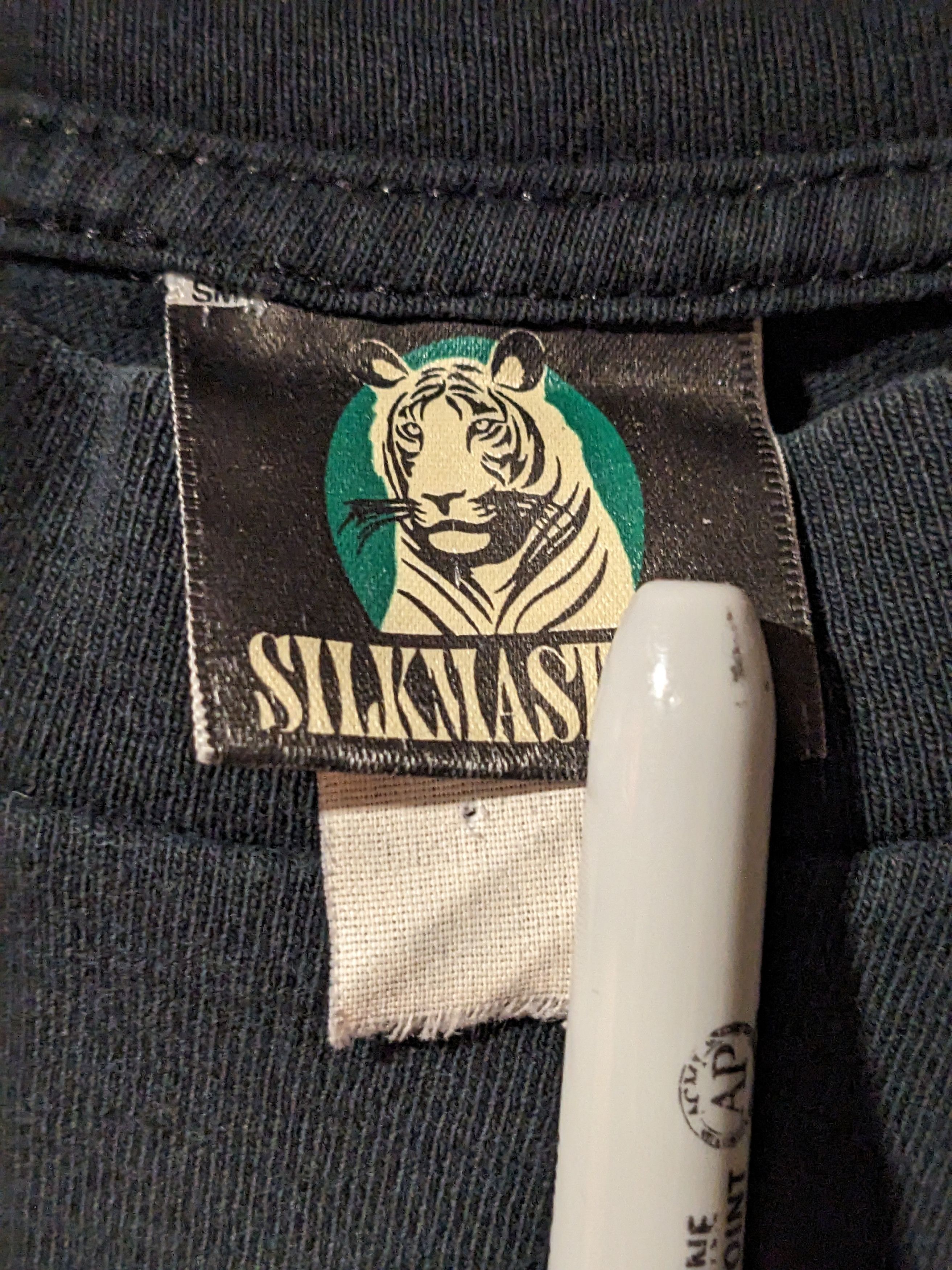 Vintage Vintage 90s White Tiger Wildlife Safari Winston T-Shirt Size US XL / EU 56 / 4 - 4 Thumbnail