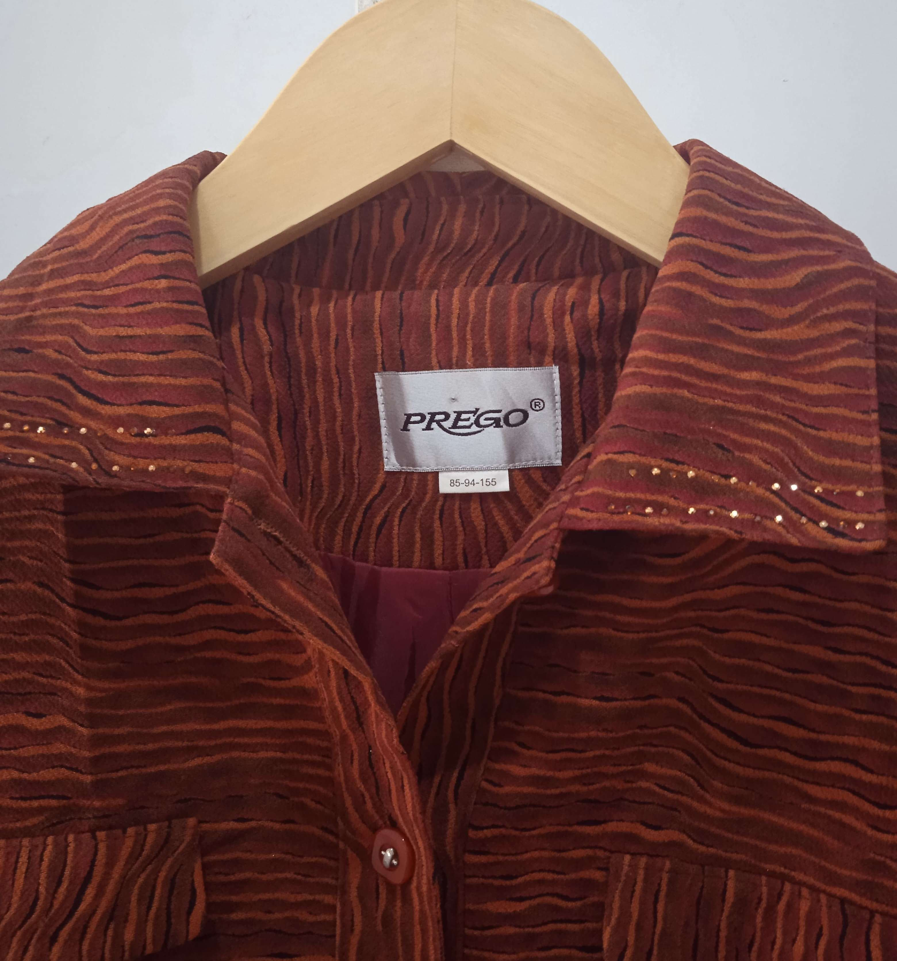Other Prego Orange Women's Jacket Size US S / EU 44-46 / 1 - 3 Thumbnail