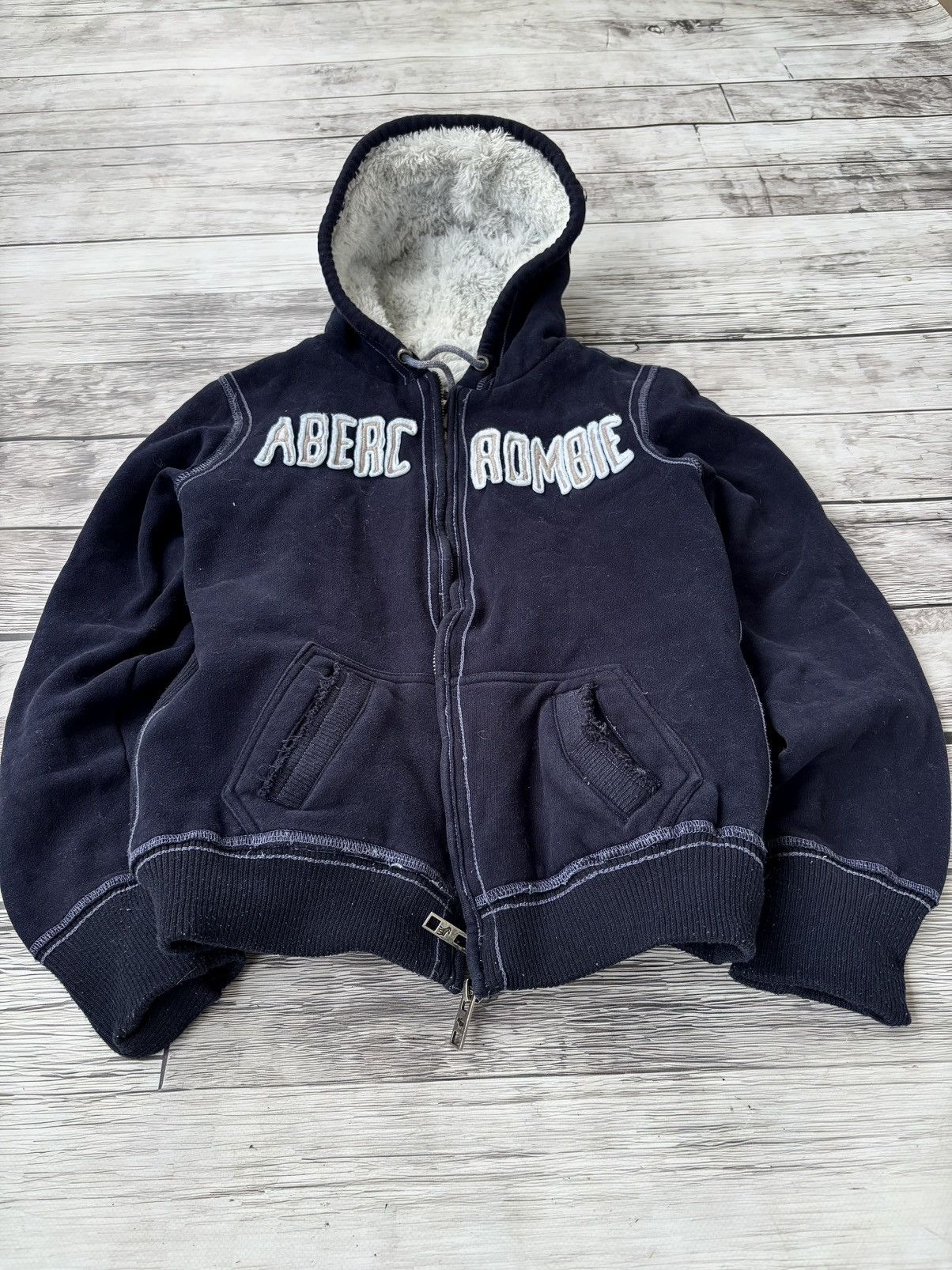 Hysteric Glamour × If Six Was Nine VINTAGE Y2K AVANT GARDE IF SIX WAS NINE STYLE FUR HOODIE Size US M / EU 48-50 / 2 - 1 Thumbnail