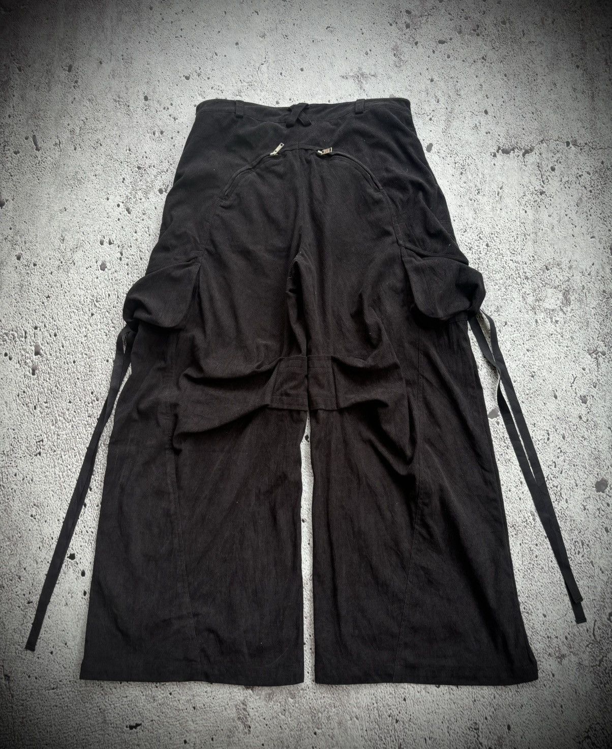 Hysteric Glamour 2000's Nache black cargo wide leg pants Lgb style Size US 32 / EU 48 - 2 Thumbnail