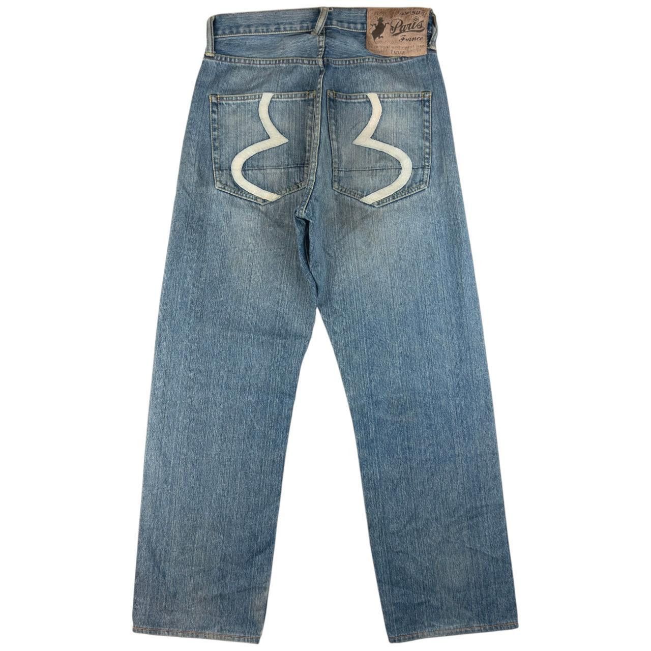 Evisu Vintage Evisu Paris Sideways Gull Japanese Denim Jeans W29 Size US 29 - 1 Thumbnail