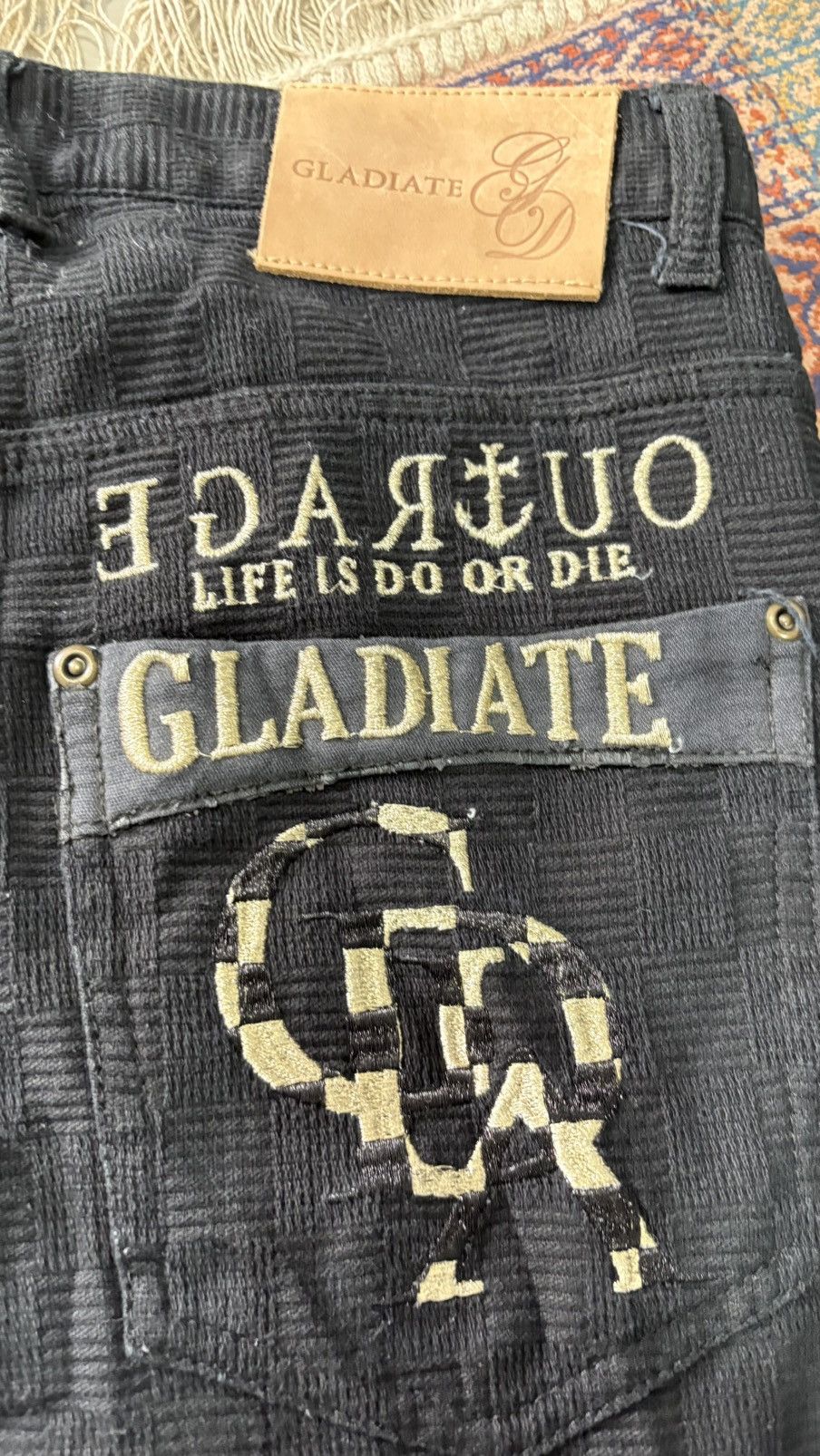 If Six Was Nine Gladiate pants black Size US 31 - 7 Thumbnail