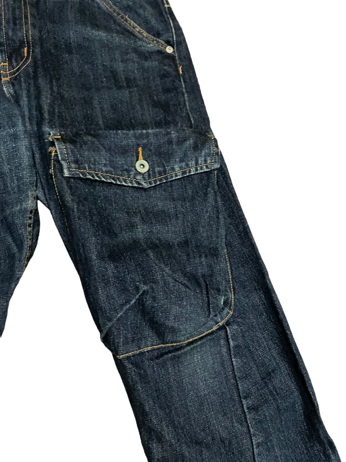 Goofy Baggy Cargo Thigh Pocket Jeans