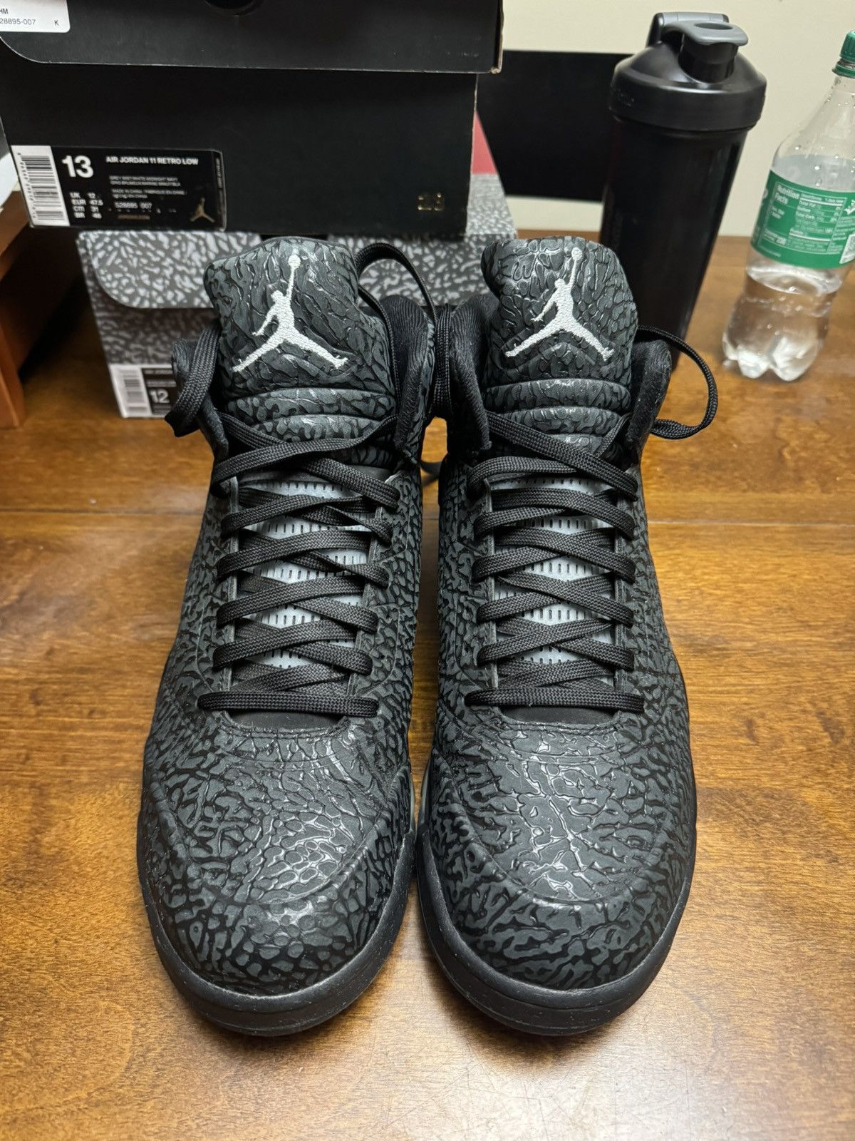 Jordan Brand × Nike Air Jordan 3Lab5 “Black Silver” Size US 12 / EU 45 - 3 Thumbnail