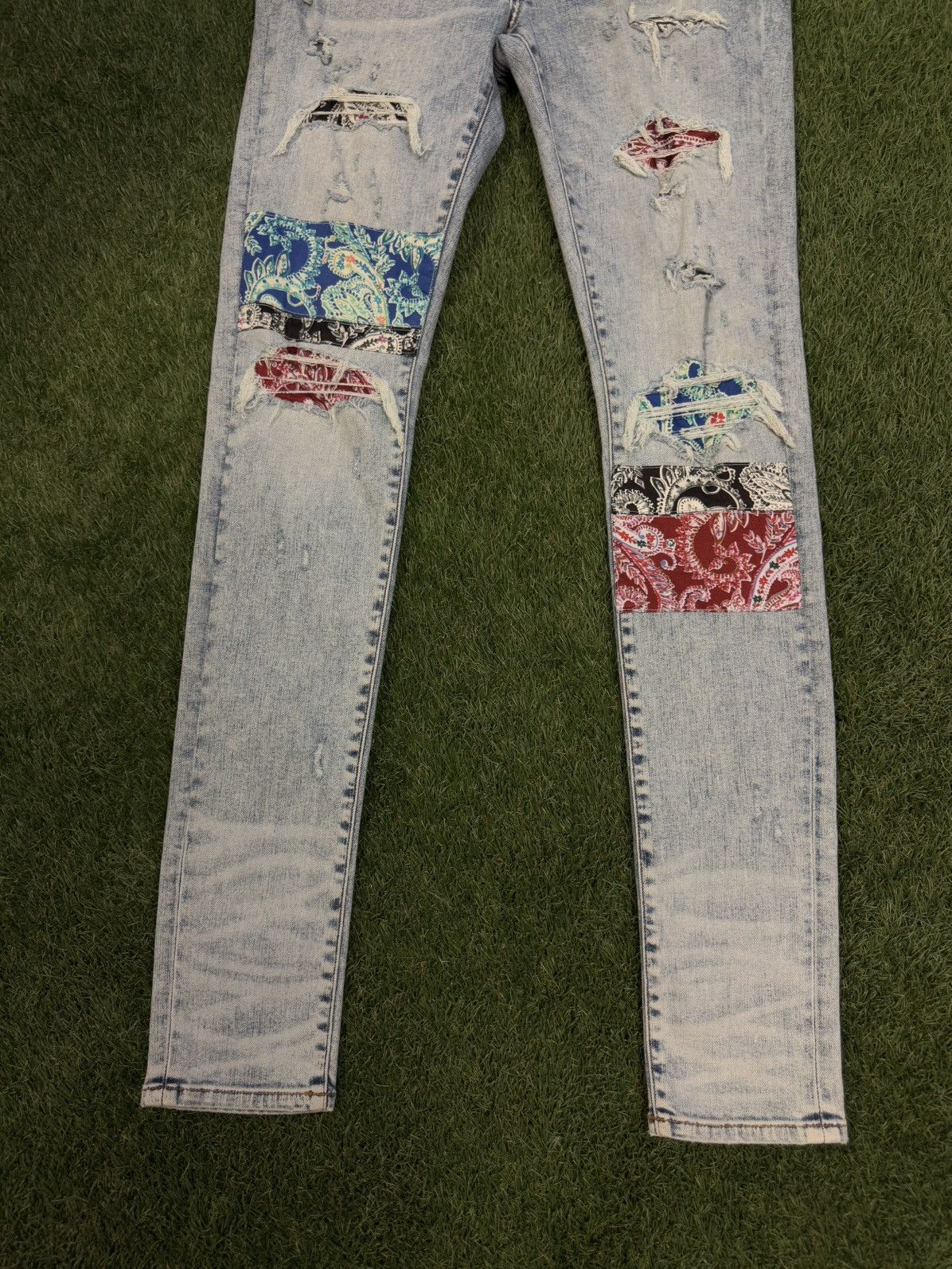 Amiri Amiri Jeans Colorful Patch Pants Size 31 Clean Condition 🧼 Size US 31 - 7 Thumbnail