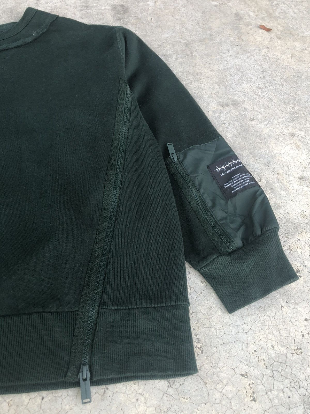 GU × Undercover Undercover x GU Sweatshirt Zipper Size US XL / EU 56 / 4 - 9 Thumbnail