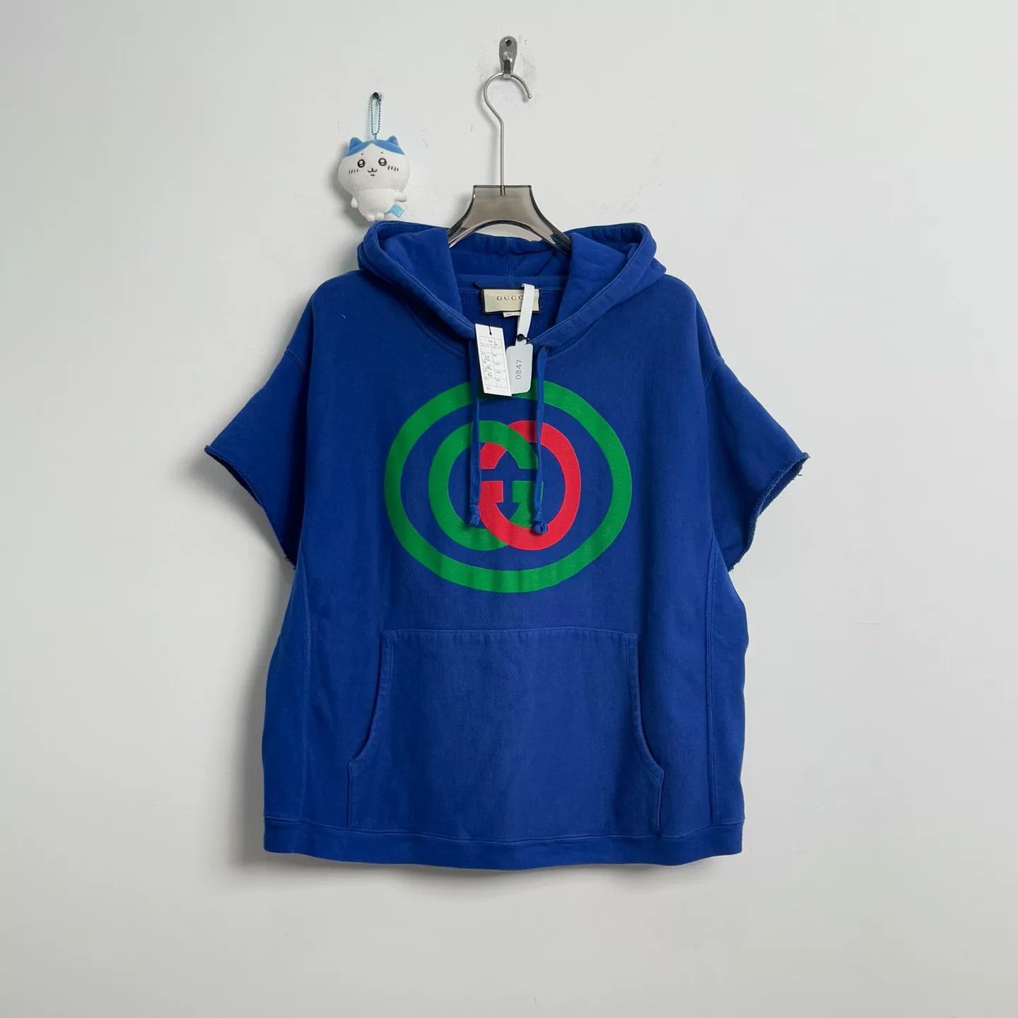 Gucci Gucci Red Green Double G Logo Hoodie Size US L / EU 52-54 / 3 - 1 Thumbnail
