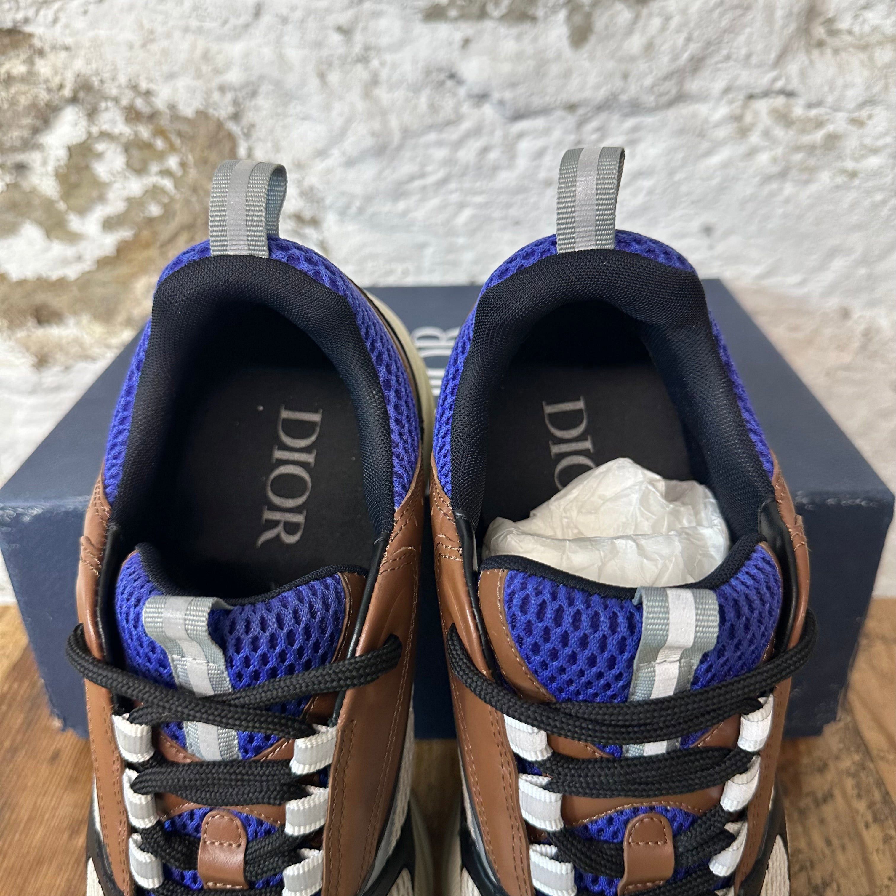 Dior Dior B22 Brown Black Cream Sneaker Sz 9 (42) Size US 9 / EU 42 - 4 Thumbnail