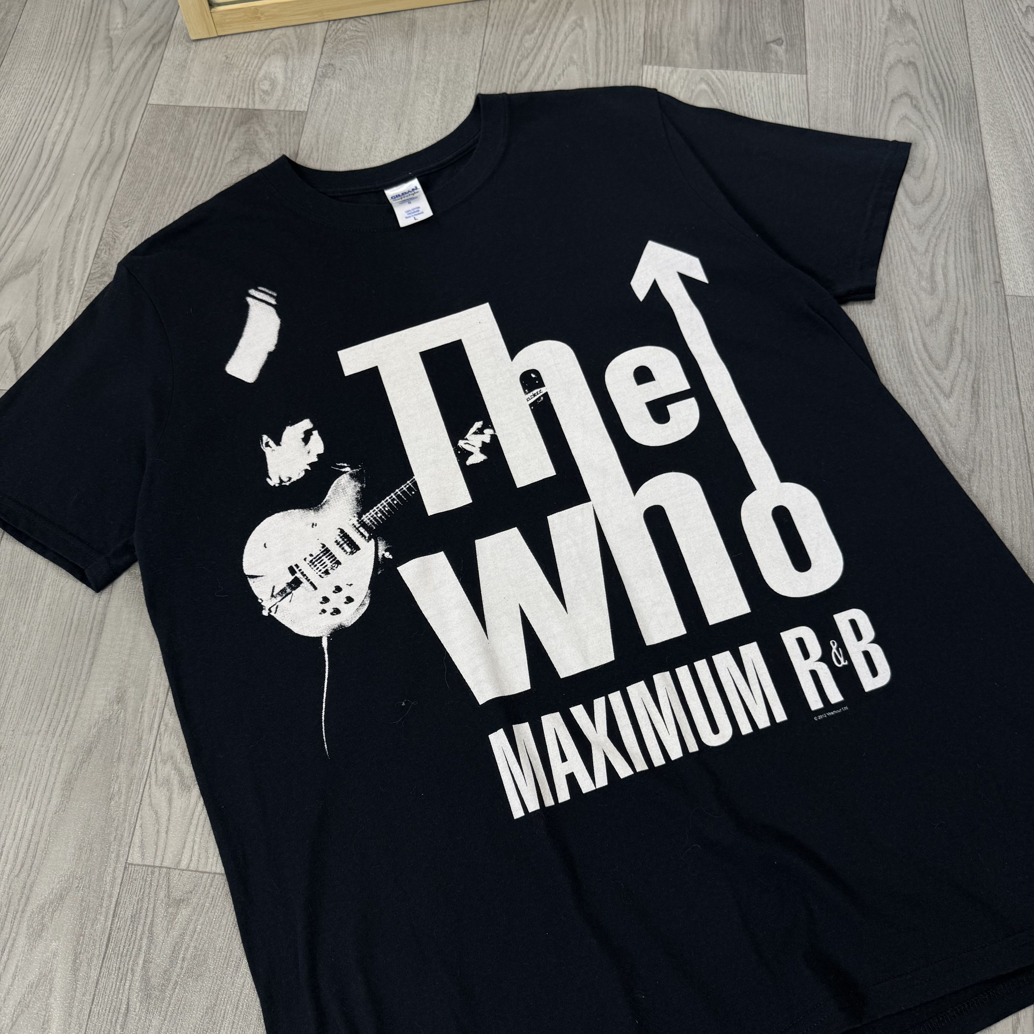 Vintage The Who Graphic Rock Band Black Tee Shirt Size US L / EU 52-54 / 3 - 5 Thumbnail