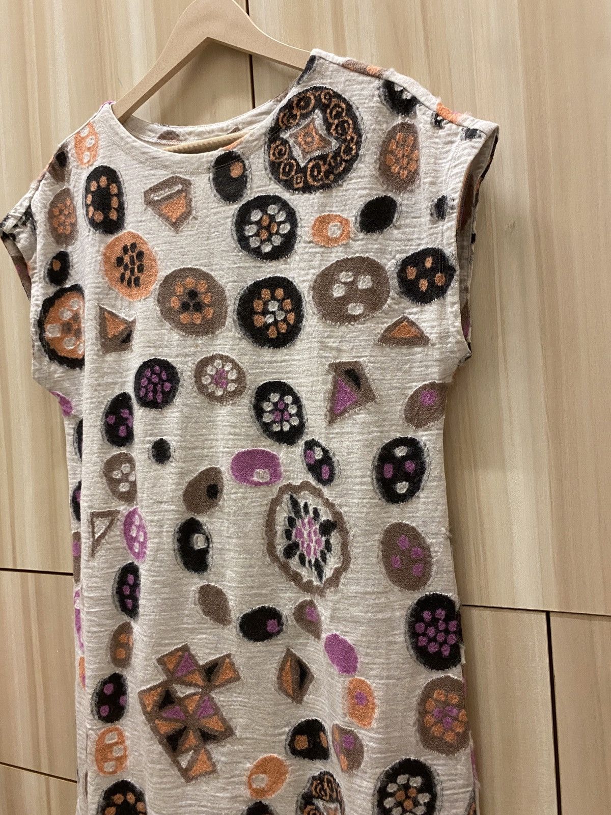 Issey Miyake Issey Miyake HeaRT HaaT Wool Dress Size M / US 6-8 / IT 42-44 - 3 Thumbnail