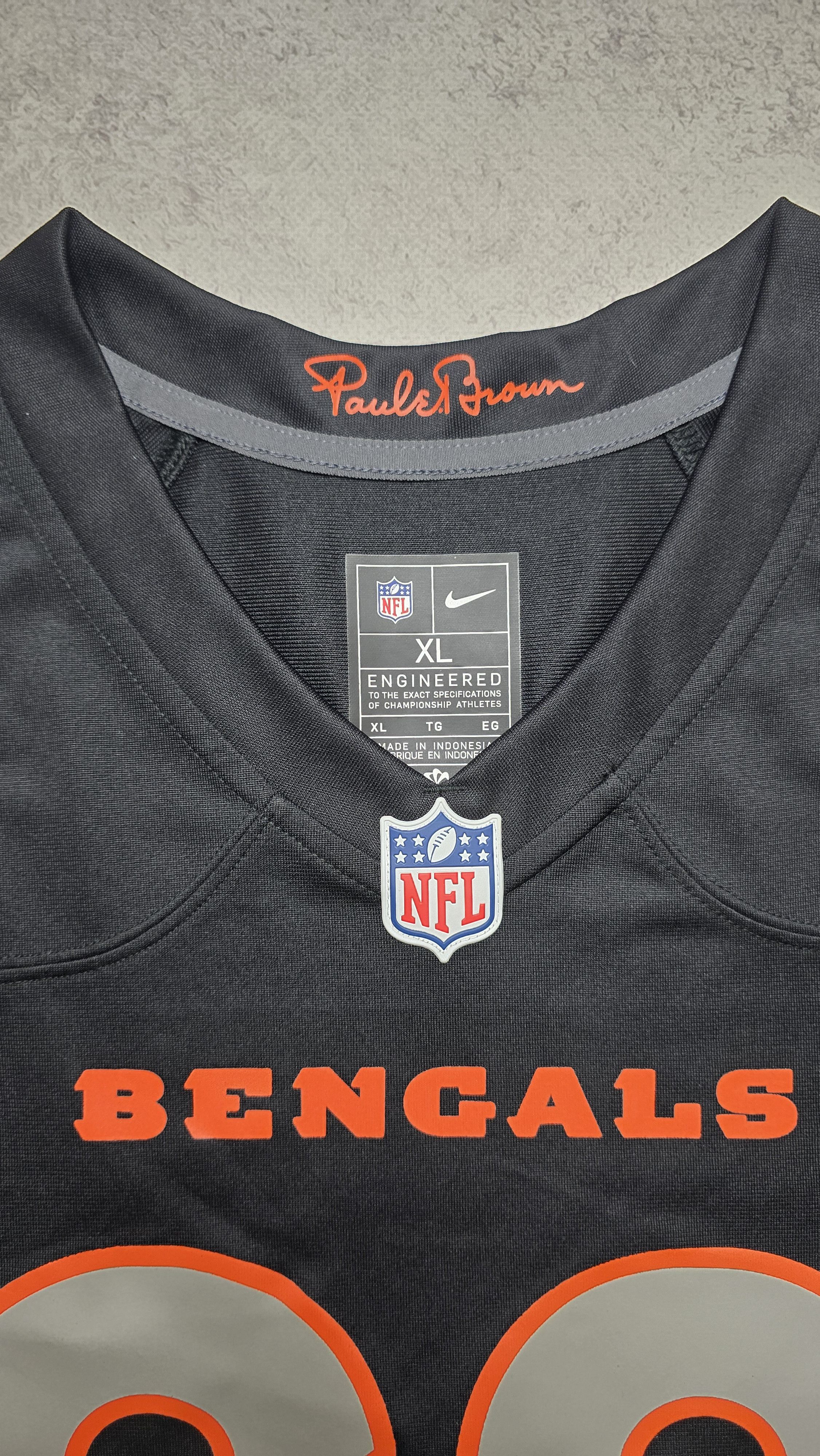 Nike Nate Gilliam #66 Bengals Nike NFL Game Jersey Size US XL / EU 56 / 4 - 12 Thumbnail