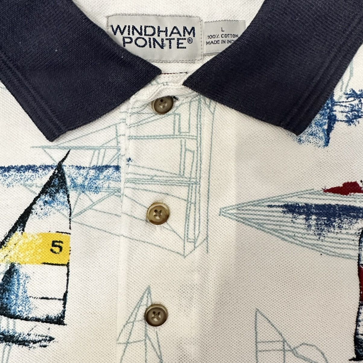 Other Crazy vintage aop sailboats polo shirt Size US L / EU 52-54 / 3 - 3 Thumbnail