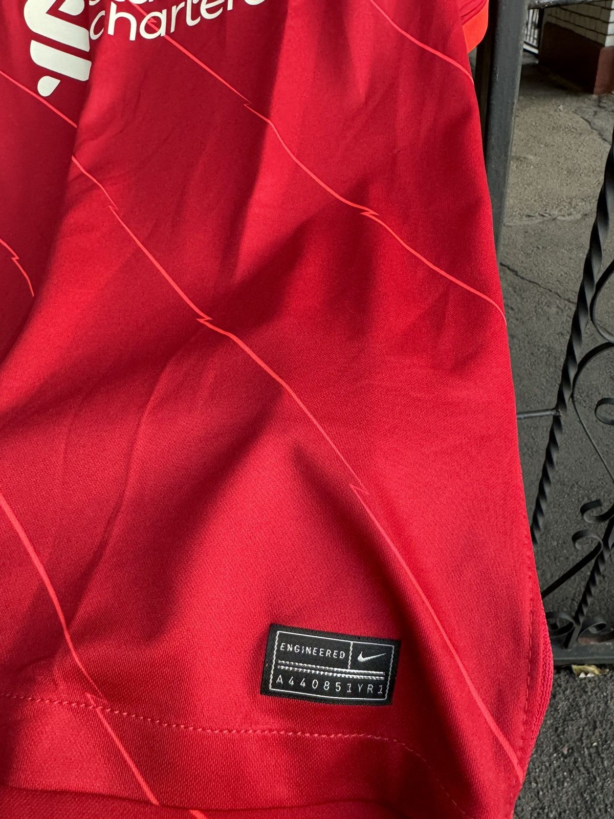 Nike Nike Liverpool 2021 Home Jersey Champions League Shirt Size US L / EU 52-54 / 3 - 8 Thumbnail