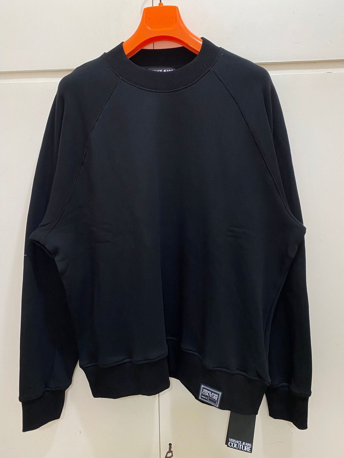 Versace Jeans Couture Versace Jeans Culture Fleece Garazta sweatshirt XL, black, Size US XL / EU 56 / 4 - 2 Thumbnail