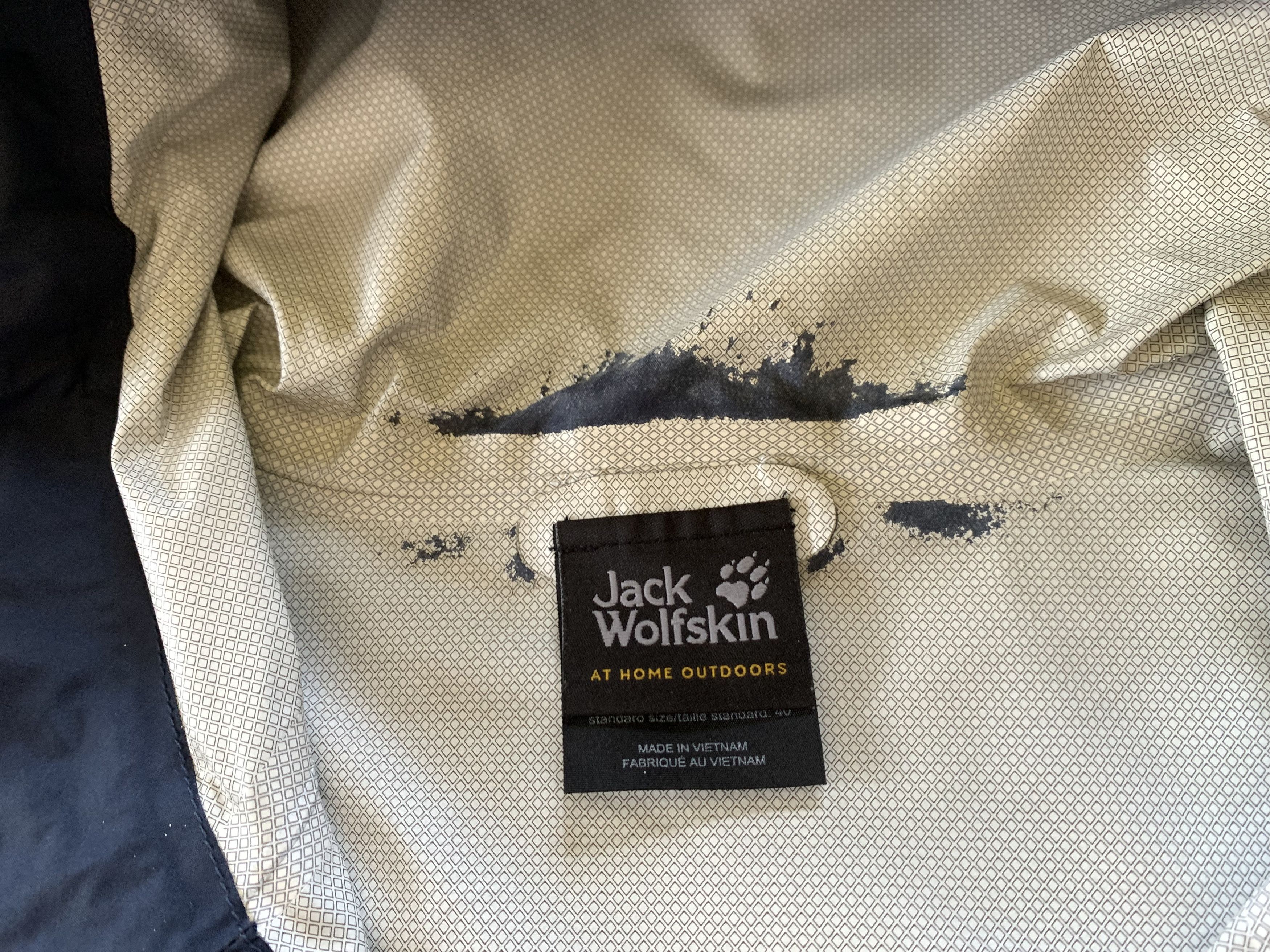 Jack Wolfskin Jack Wolfskins Women's Light Membran Waterproof Jacket Size M / US 6-8 / IT 42-44 - 6 Thumbnail