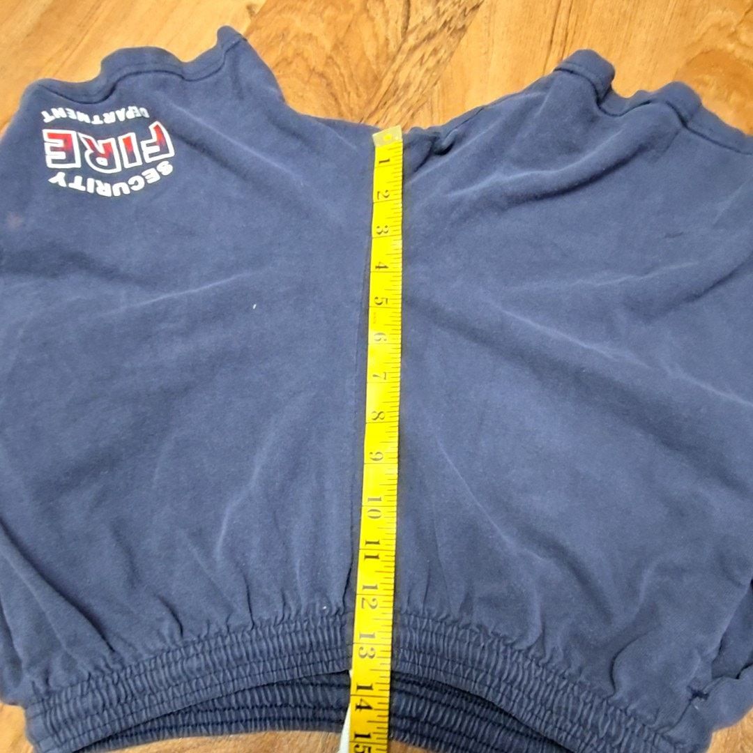 Anvil Vintage Security Fire Department Shorts Anvil Blue Graphic L Size US 32 / EU 48 - 7 Thumbnail