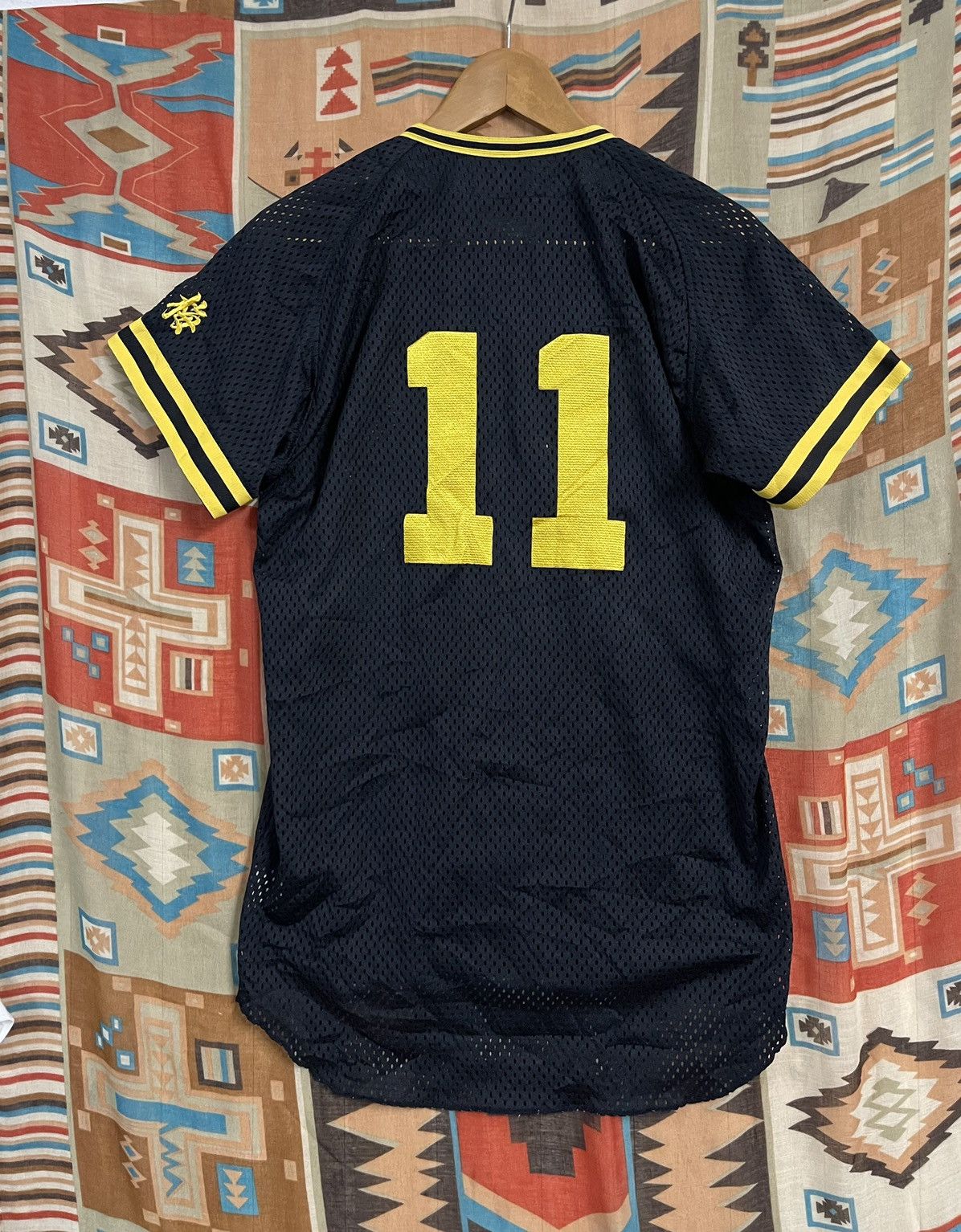 Japanese Brand × Vintage Vintage Japan Baseball Jersey L fit M Softball J League Rare Size US M / EU 48-50 / 2 - 9 Thumbnail