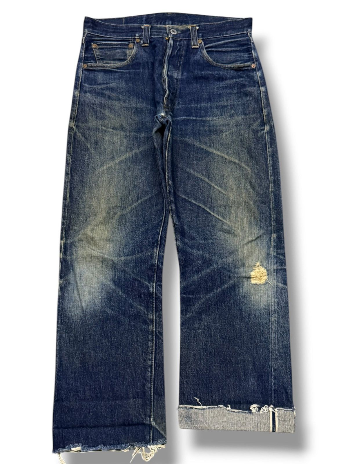 Levi's Vintage Clothing Vintage 90s Levi’s LVC 501XX (1947 Repro) Big E U.S.A | W31 Size US 31 - 2 Thumbnail