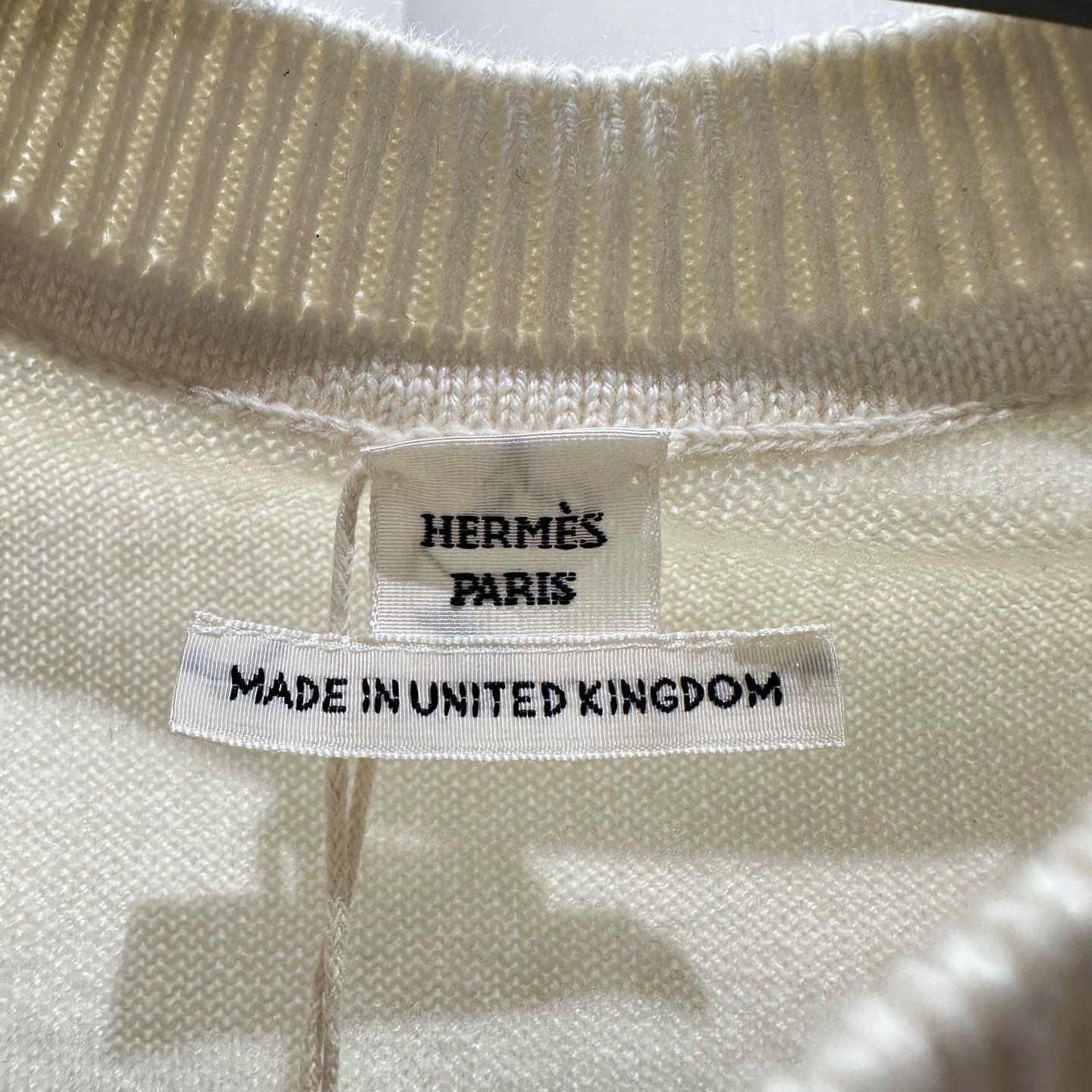 Hermes Hermes may799 Logo Steel Buckle Cashmere SS 34 Size XS / US 0-2 / IT 36-38 - 3 Thumbnail