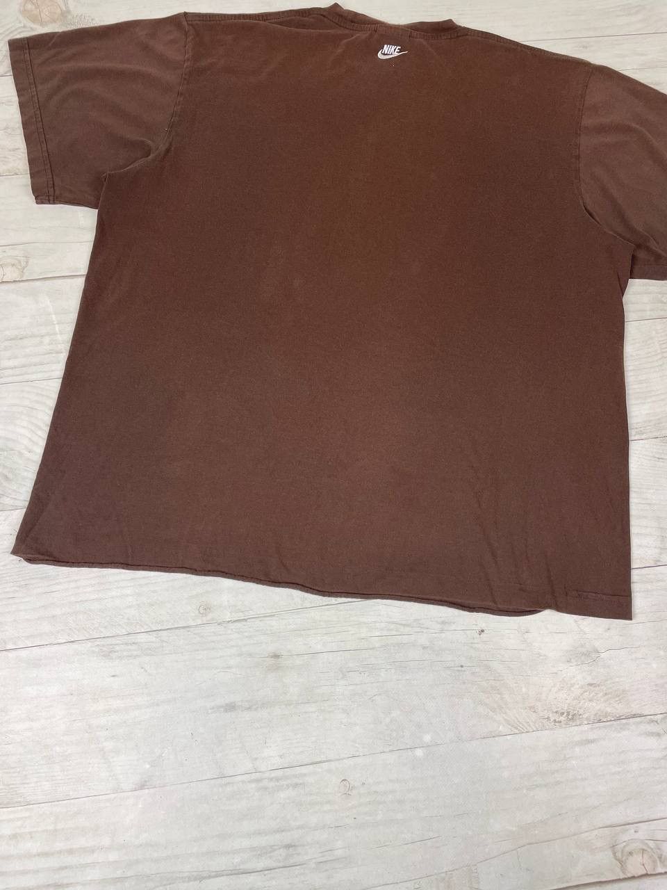Nike Vintage Nike Just Do It Big Logo T Shirt 2000s Drill Size US XXL / EU 58 / 5 - 12 Thumbnail