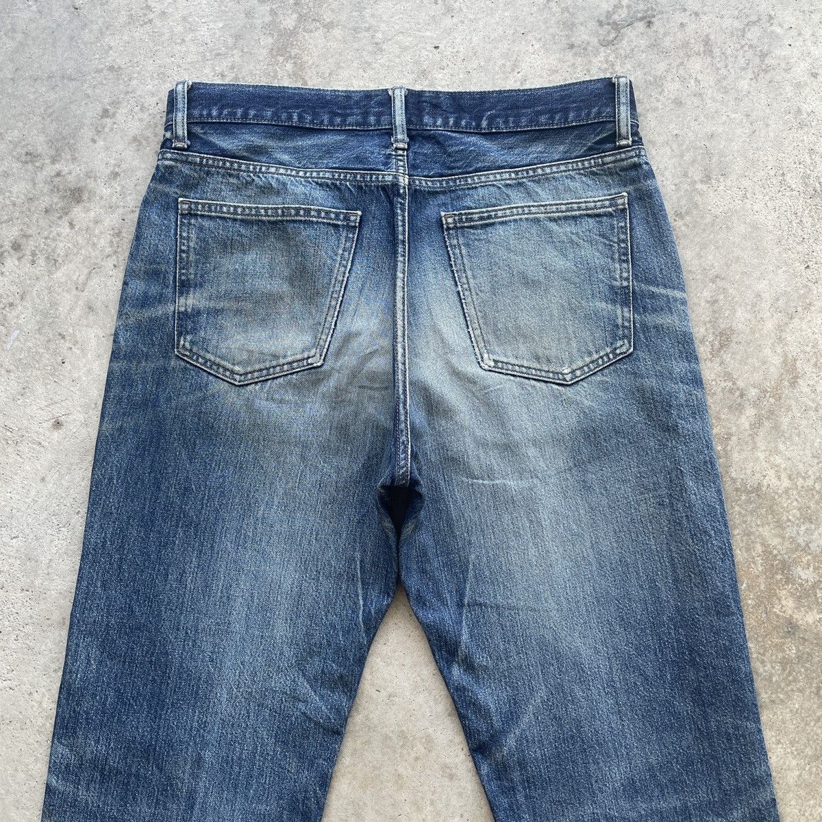 Japanese Brand Vintage Japanese Stonewashed Faded Distressed Jeans Pants Size US 33 - 8 Thumbnail