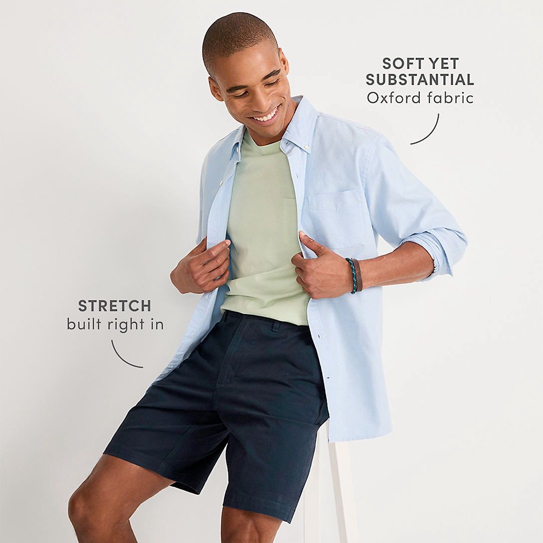 Lands' End Lands End Knockabout 9" Comfort Waist Chino Shorts Size US 32 / EU 48 - 6 Thumbnail
