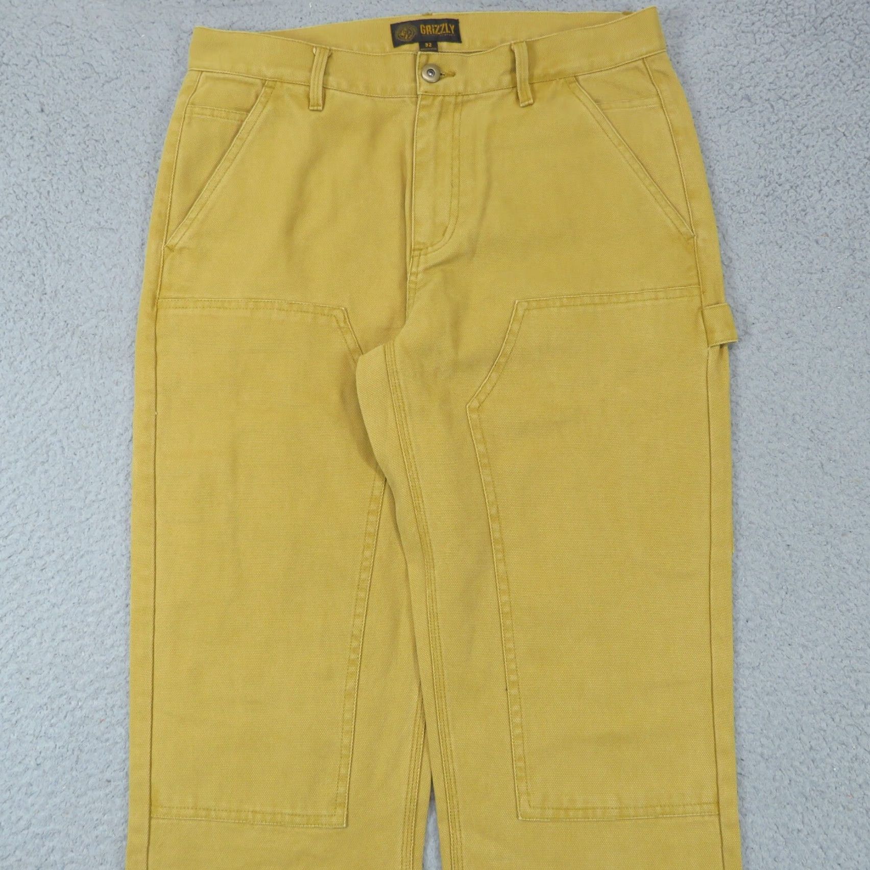 Doublet Grizzly Griptape Pants Men 32 Double Knee Workwear Canvas Carpenter Skater 32x32 Size US 32 / EU 48 - 5 Thumbnail