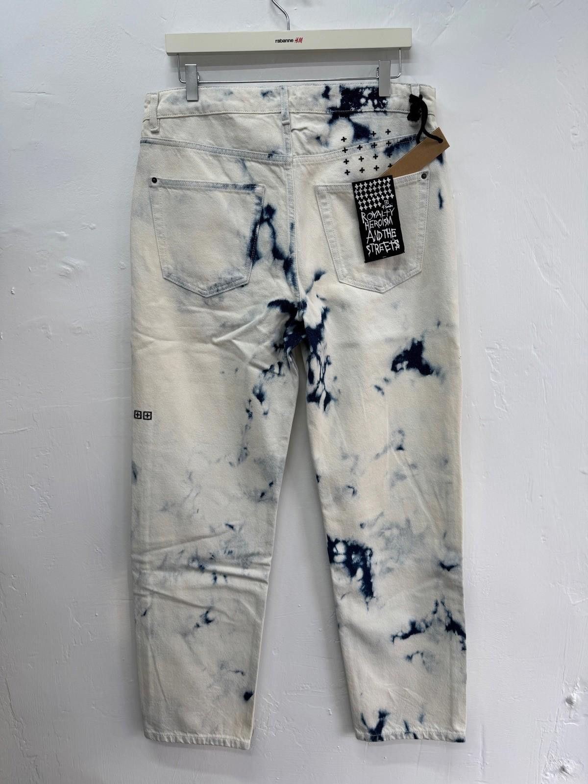 Ksubi new Ksubi mens denim jeans anti k white blue bleached 32 Size US 32 / EU 48 - 1 Thumbnail