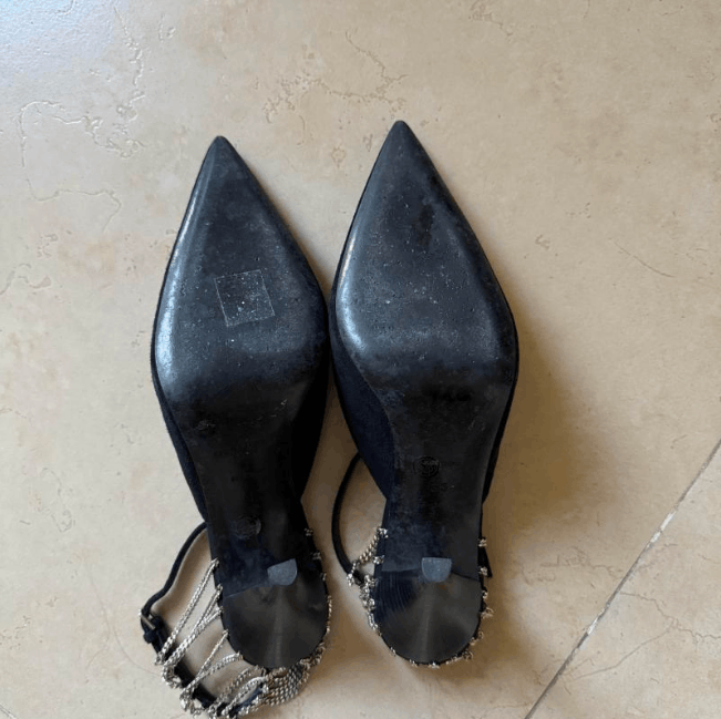 Saint Laurent Paris YSL Stiletto Heels Size US 5 / IT 35 - 4 Thumbnail