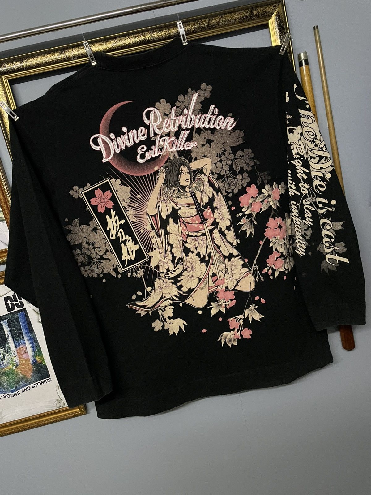 Designer × Japanese Brand × Vintage Vintage Japan Designer Karakuri Tamashi Evil Killer Sukajan Size US XL / EU 56 / 4 - 2 Thumbnail