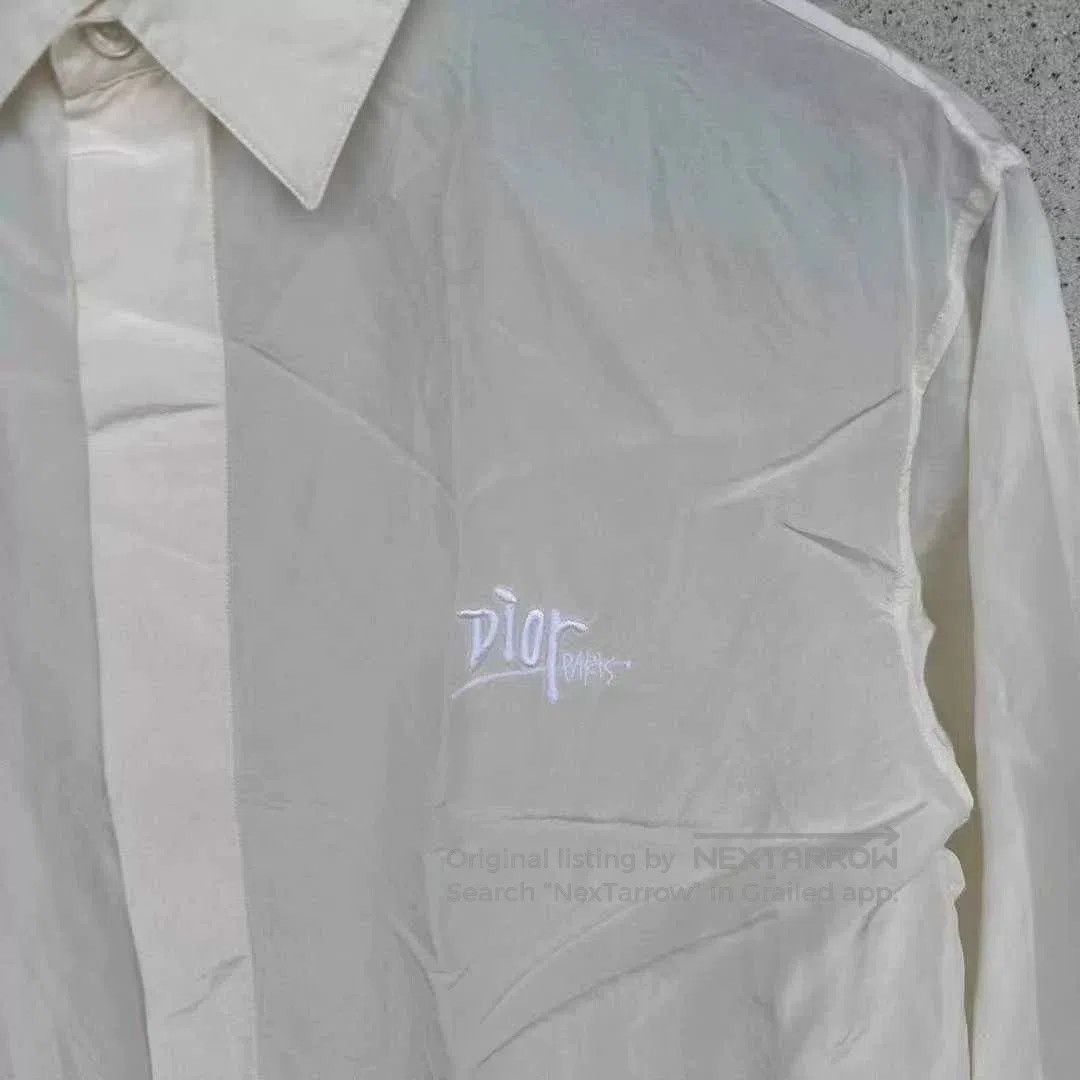 Japanese Brand Dior Stussy Collaboration Shirt. Size US XXS / EU 40 - 3 Thumbnail