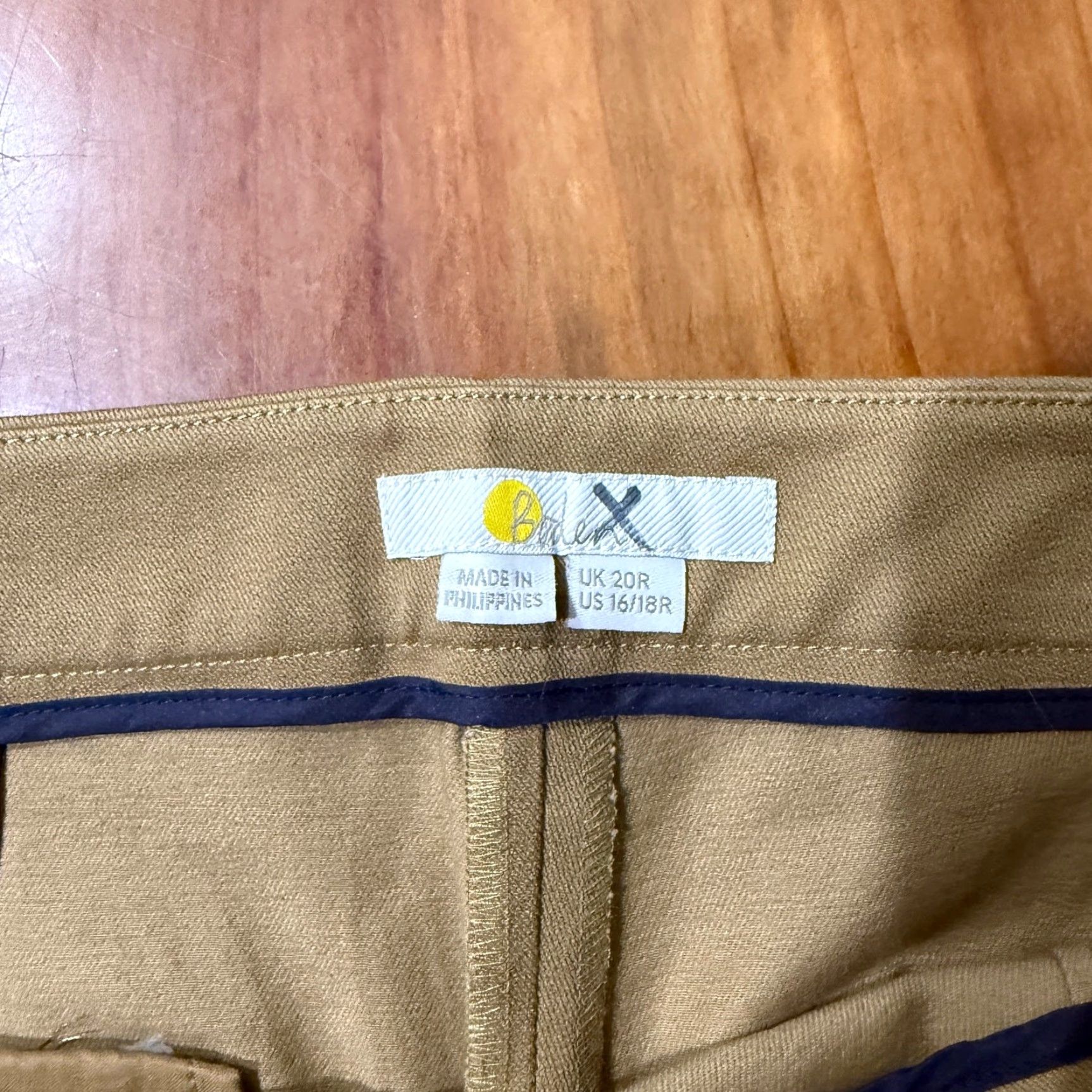 Boden Boden Women's Pants UK 20R US 16/18R Career Business Chino Stretch Cotton T25 Size 26" / US 2 / IT 38 - 4 Thumbnail