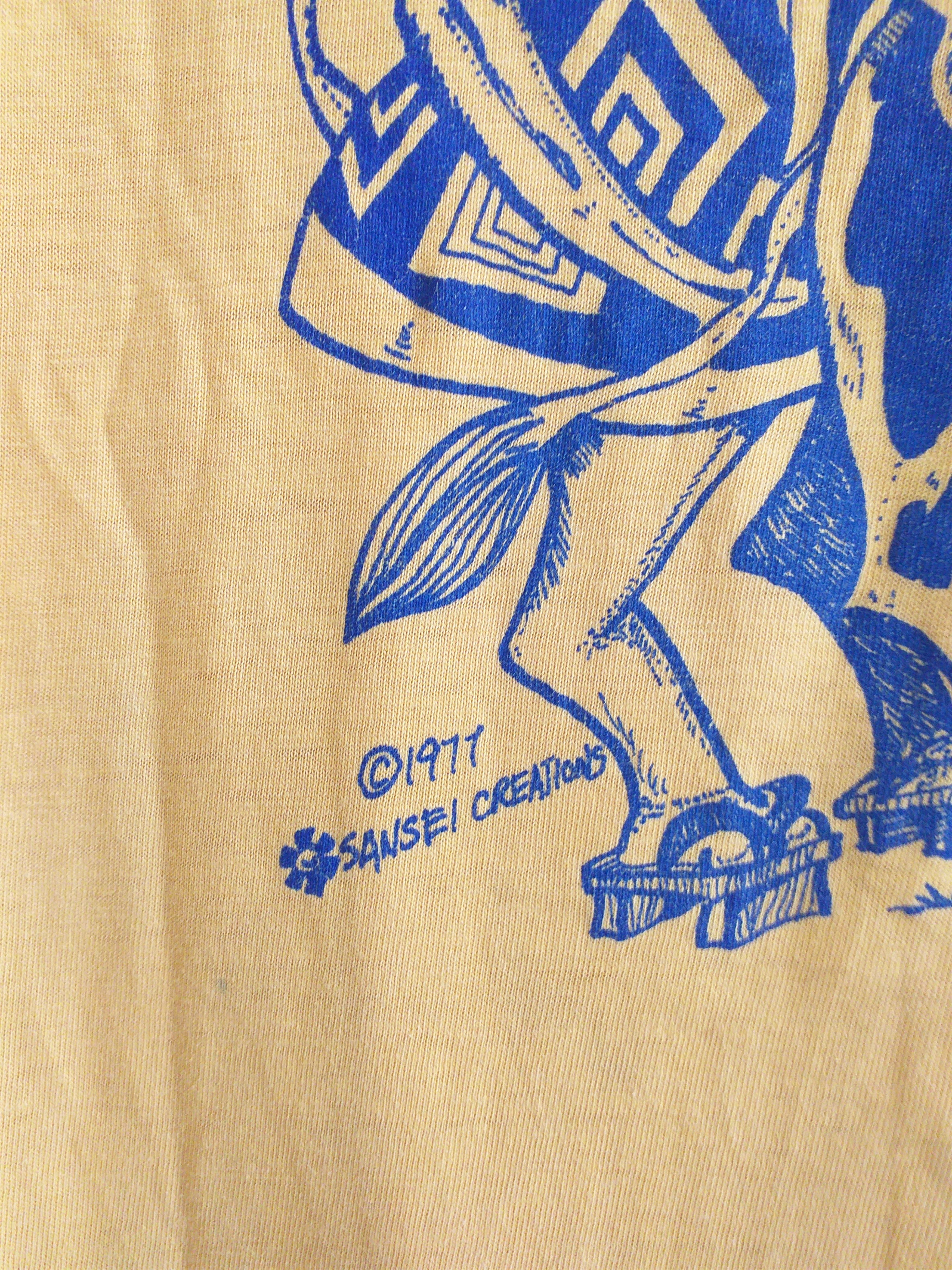 Japanese Brand Vintage 1977 sansei creations making beef teriyaki t shirt Size US M / EU 48-50 / 2 - 7 Thumbnail