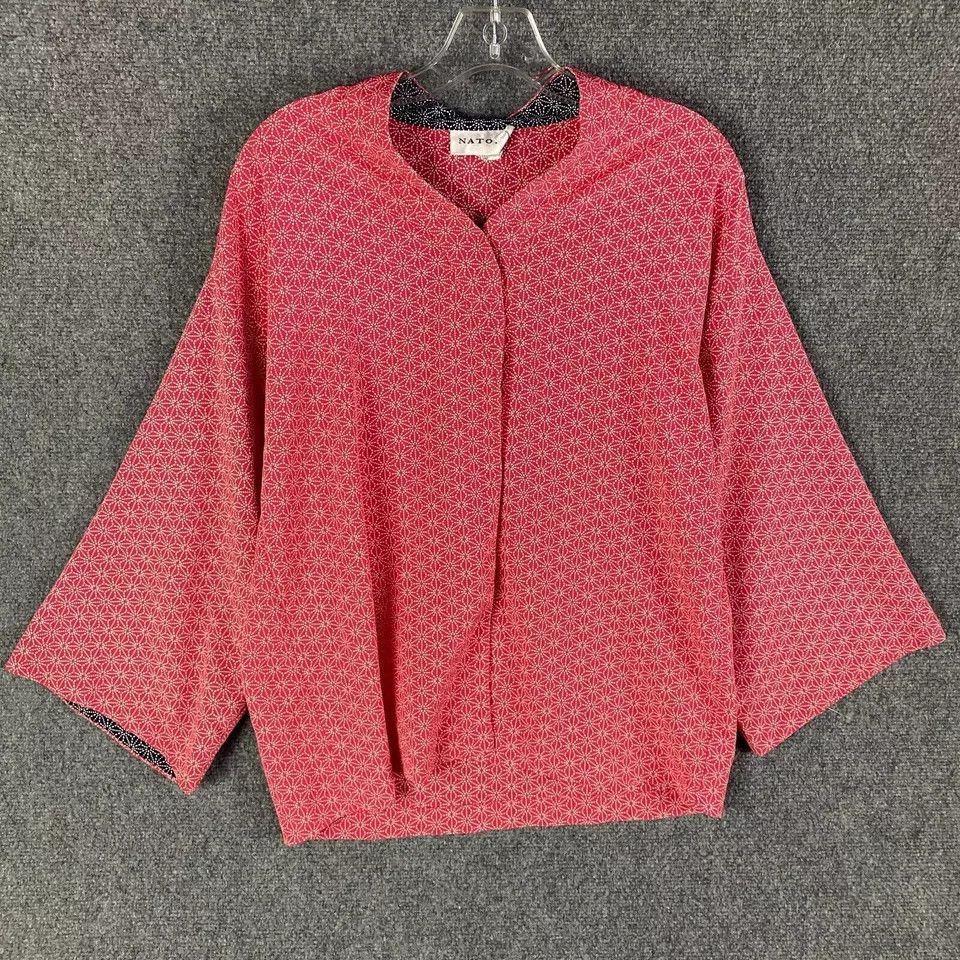 Other Natori Top Women's Snap Long Sleeve 100% Polyester Adults S Size S / US 4 / IT 40 - 1 Thumbnail