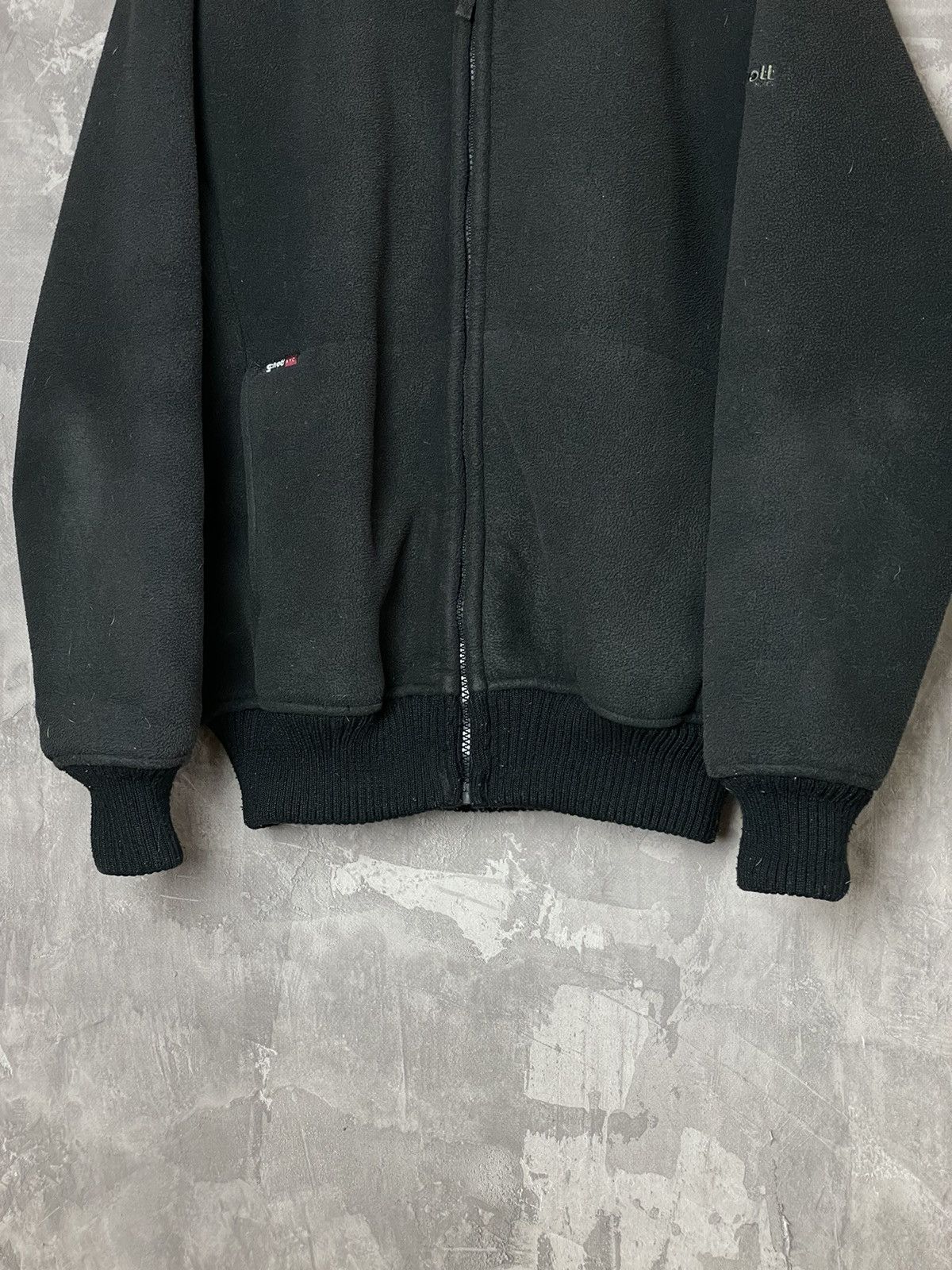 Schott × Vintage Vintage Schott NYC 90s Military Utility Fleece Jacket Size US M / EU 48-50 / 2 - 5 Thumbnail