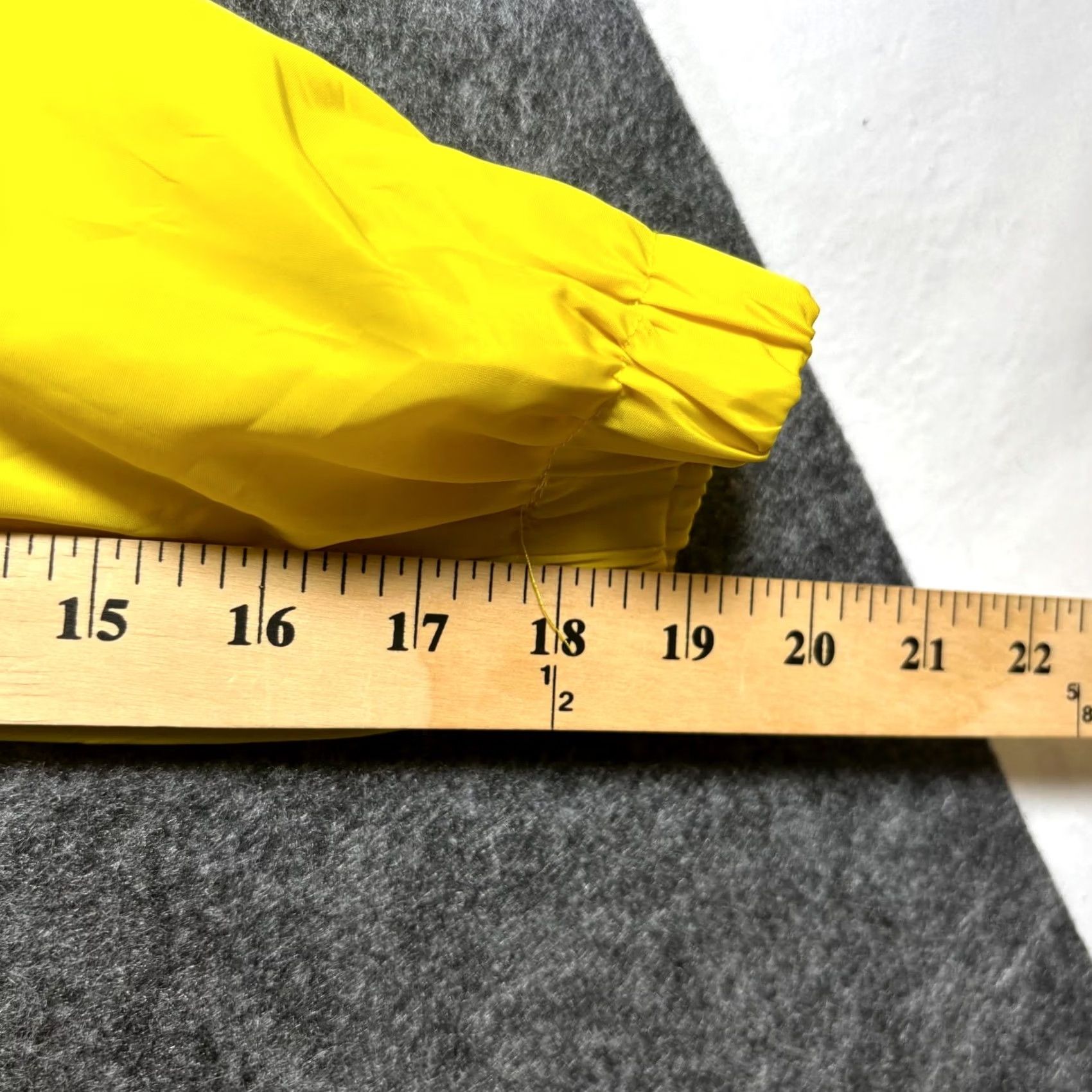 New Look New Look Windbreaker Jacket Women's L Yellow Polyester Hooded Full-Zip Casual Size L / US 10 / IT 46 - 4 Thumbnail