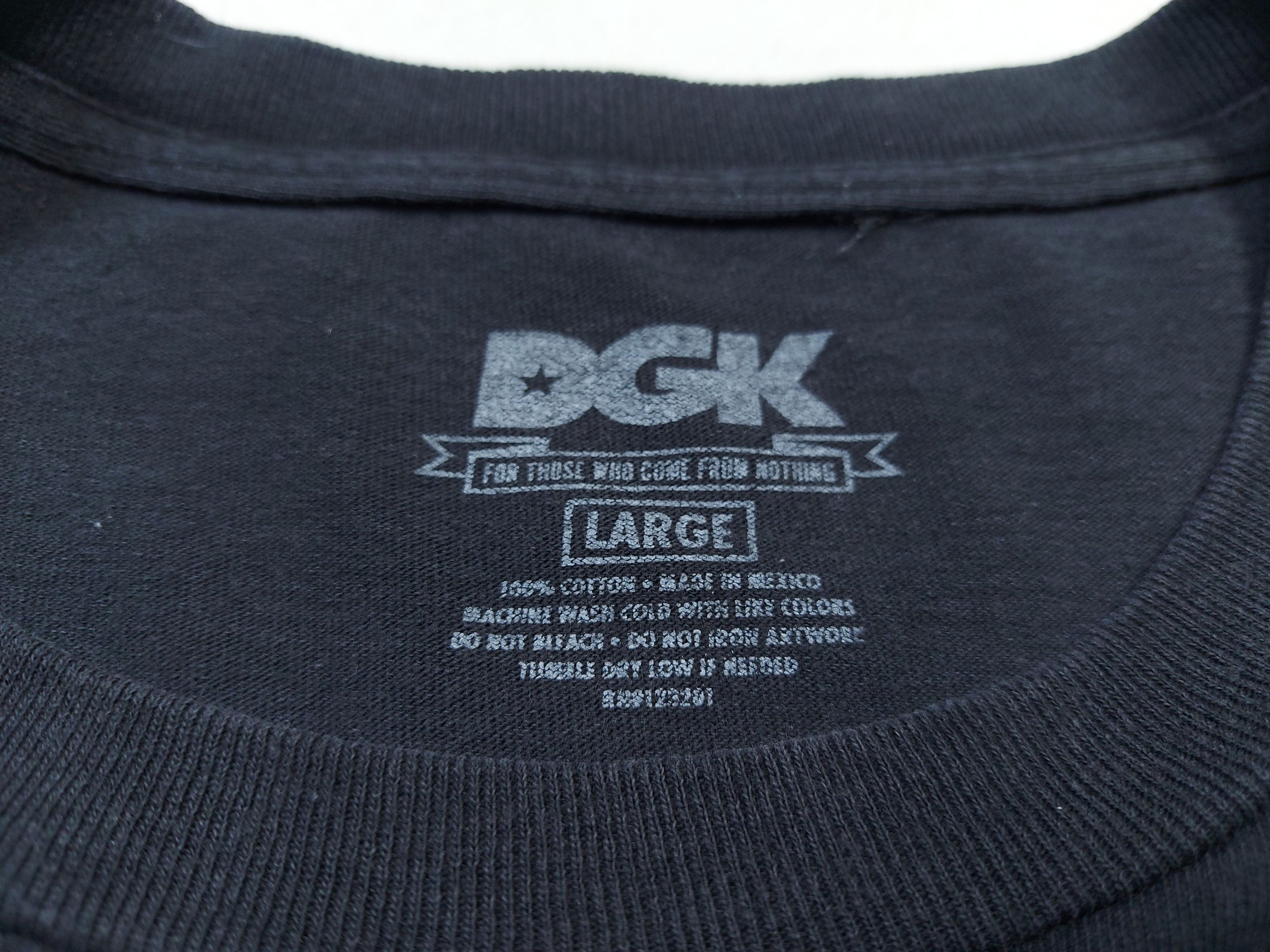 DGK DGK Big Money For Those Who Come From Nothing TEE Size US L / EU 52-54 / 3 - 8 Thumbnail