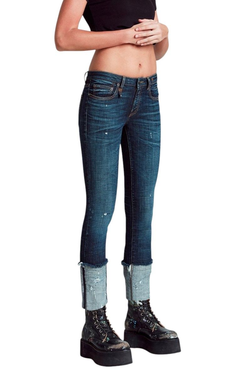 KATE 27 Skinny Cuff Howell Indigo Ankle Cropped 85427
