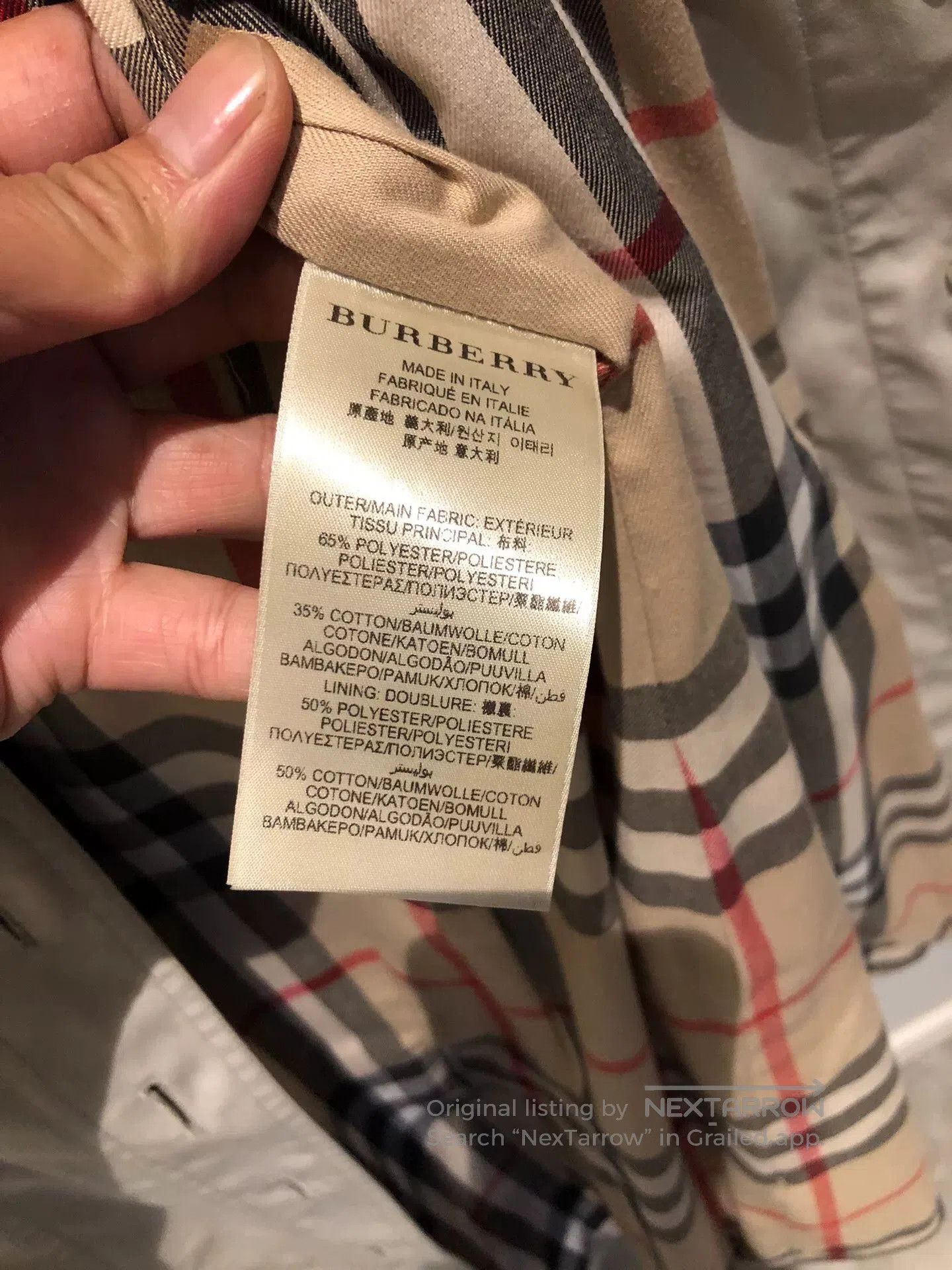 Burberry Burberry Runway Trench Coat. Size XS / US 0-2 / IT 36-38 - 5 Thumbnail