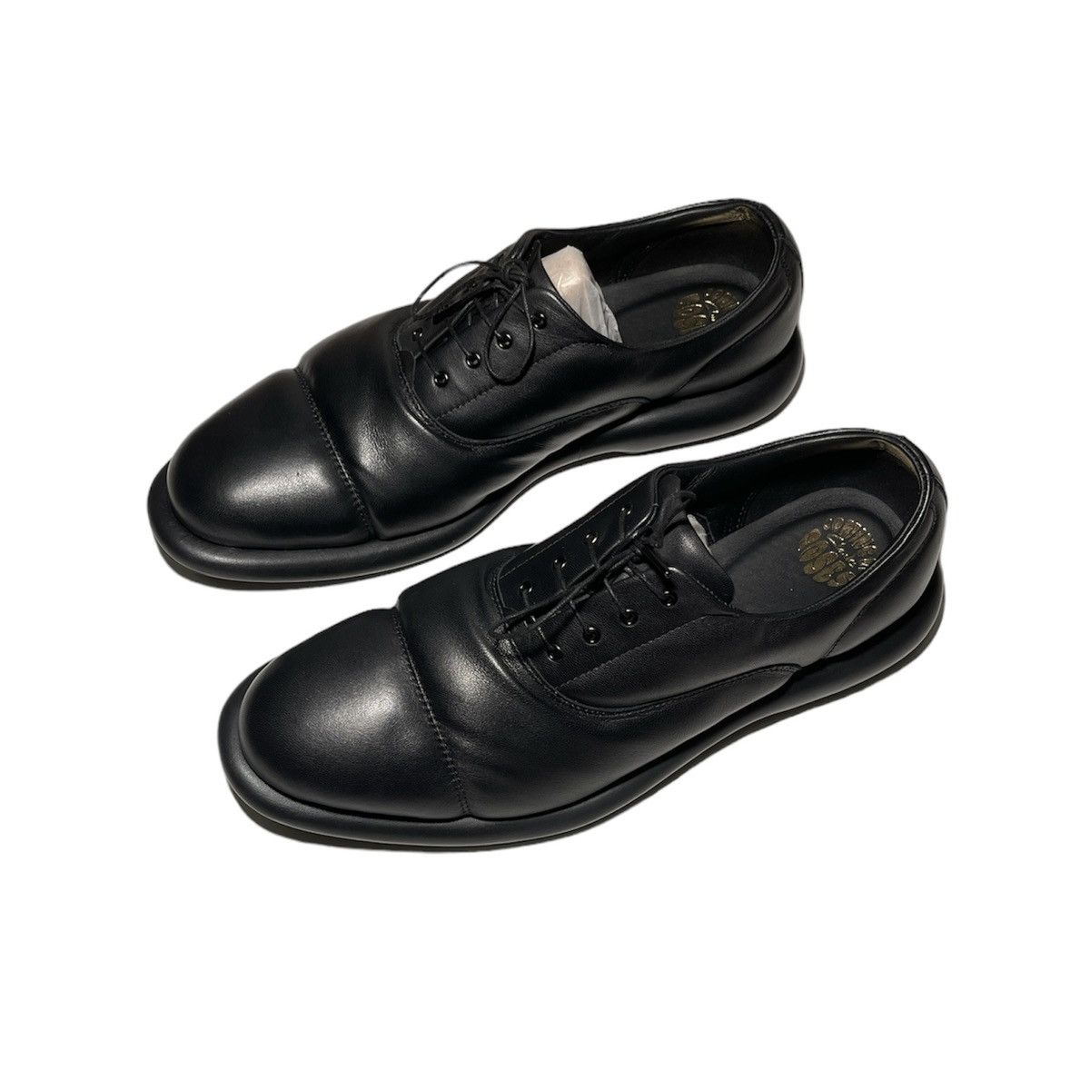 靴 Martin Rose for Clarks The Oxford 1 Clarks x Martine Rose The Oxford 1 - Black Leather – Kith Europe
