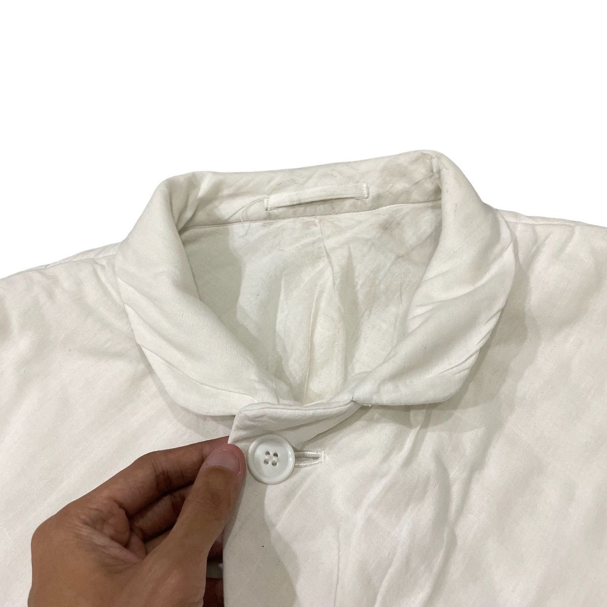 Comme des Garcons Homme Plus AW1997 CDG Homme Plus Cotton Light Jacket Size US M / EU 48-50 / 2 - 17 Thumbnail