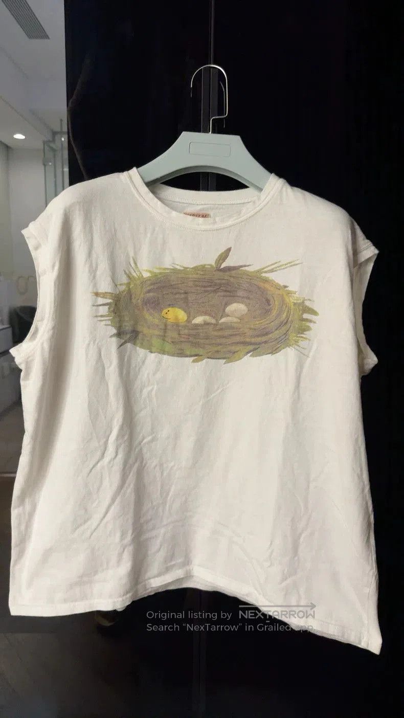 Kapital Kapital Bird Nest Print Sleeveless Vest Size US M / EU 48-50 / 2 - 1 Thumbnail