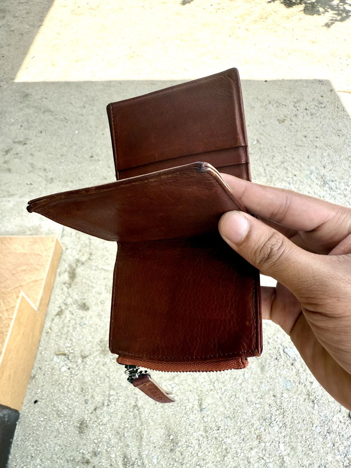Maison Margiela Maison Margiela four stitch Bifold Leather Wallet Size ONE SIZE - 5 Thumbnail